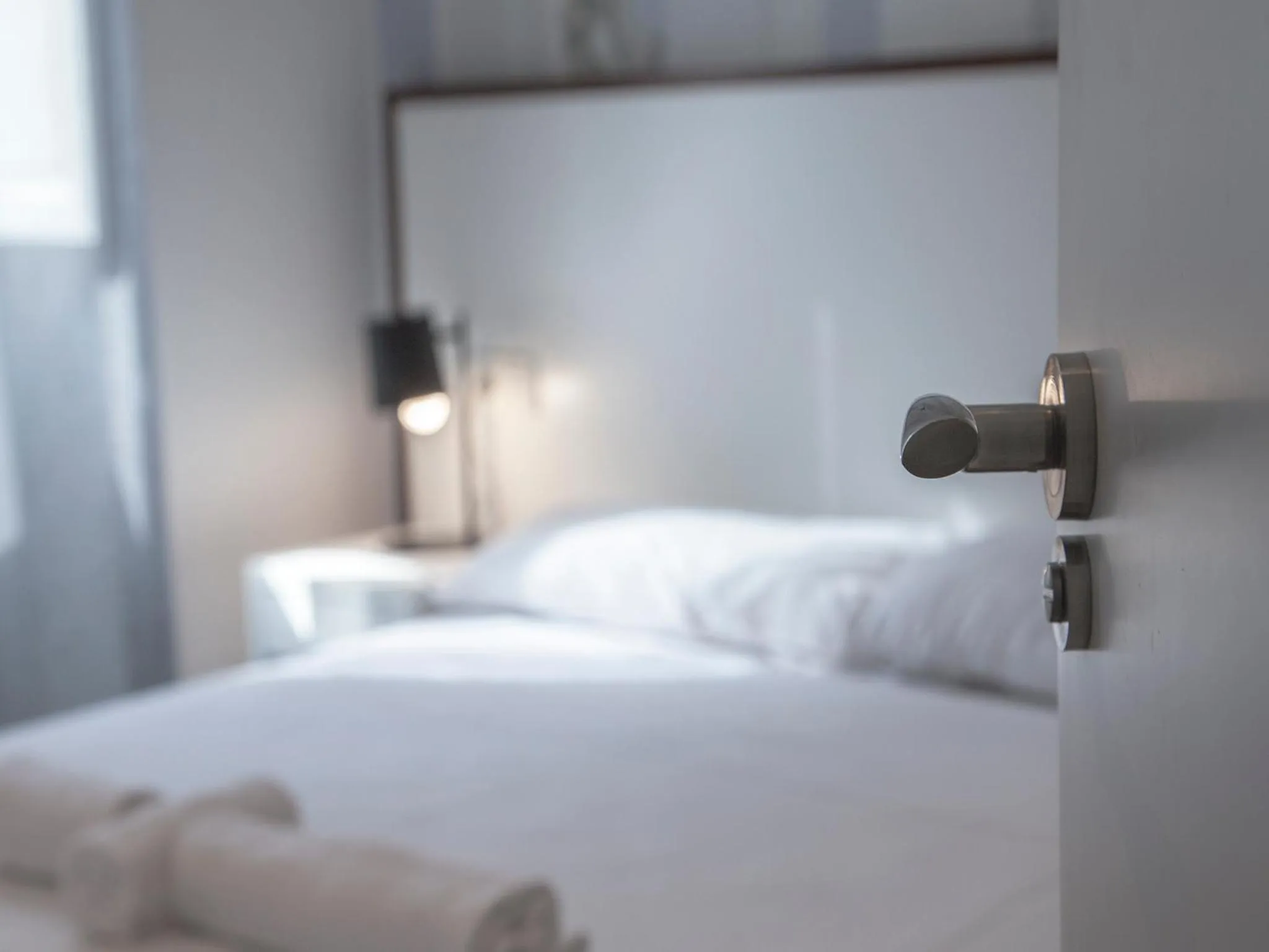 Bedroom, Bed in Flats Friends Soho Suites