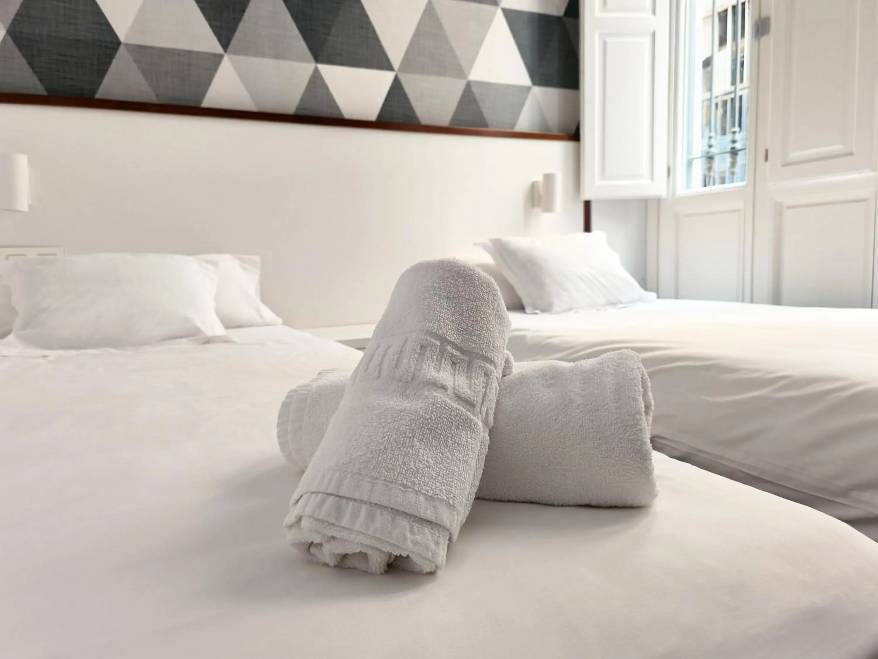 Bed in Flats Friends Soho Suites