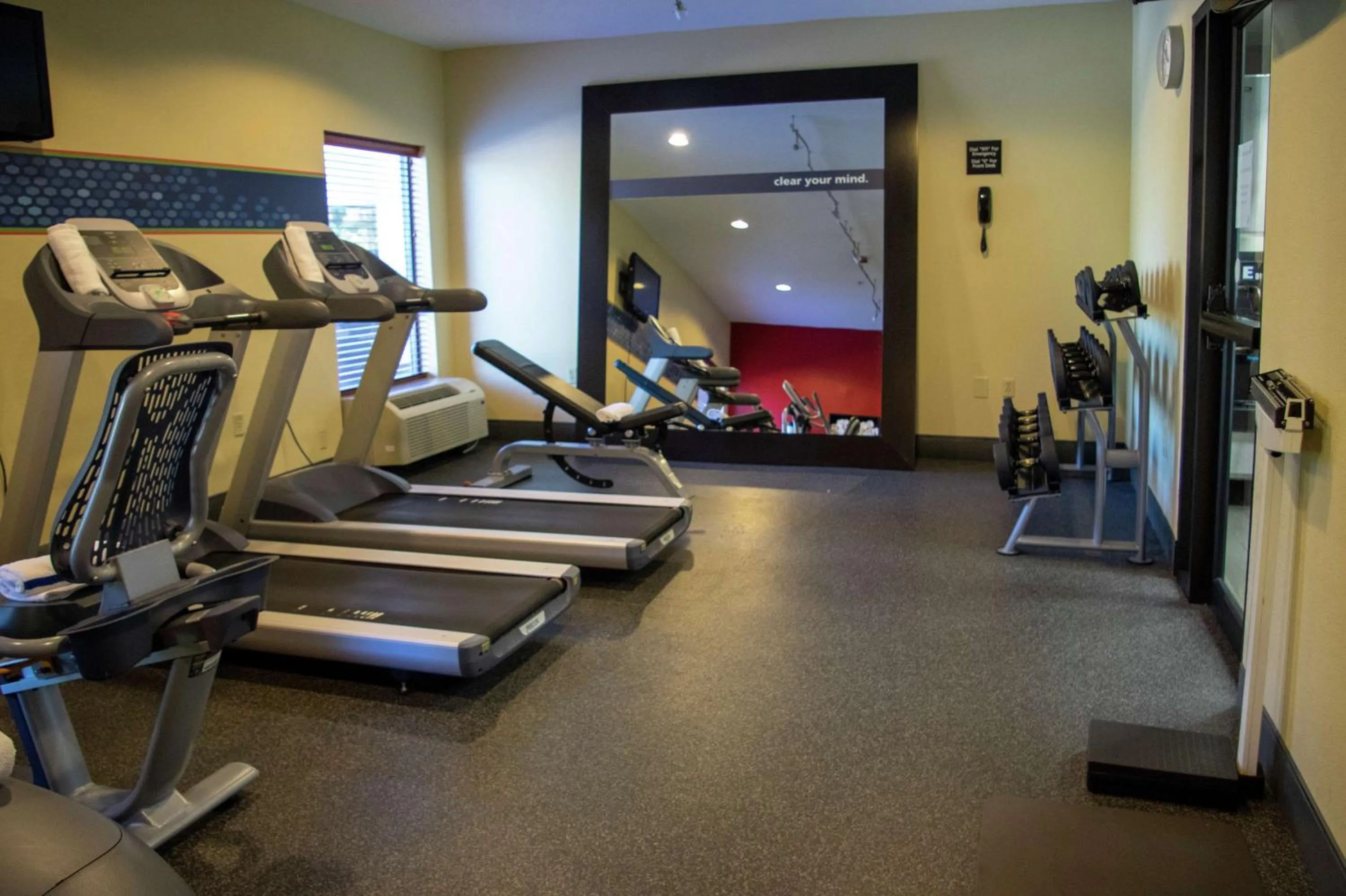 Fitness centre/facilities in Hampton Inn St. Louis-Chesterfield