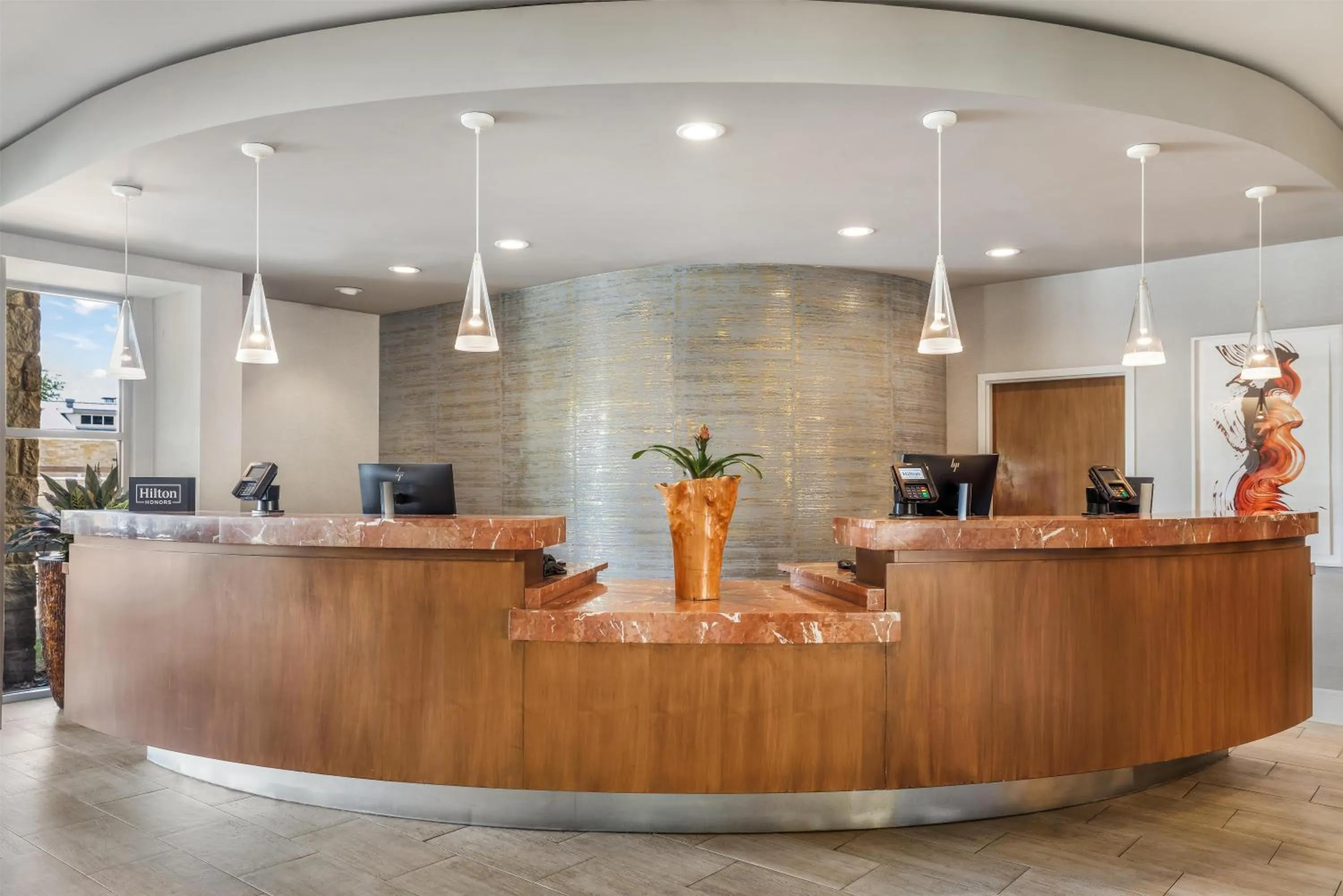 Lobby or reception in Homewood Suites Dallas-Frisco