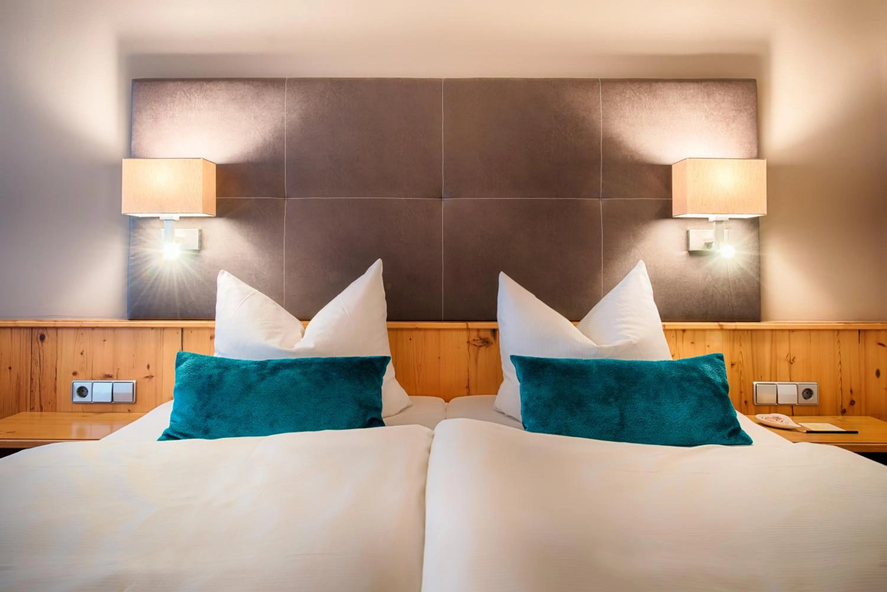 Photo of the whole room, Bed in Hotel Landhaus Feckl