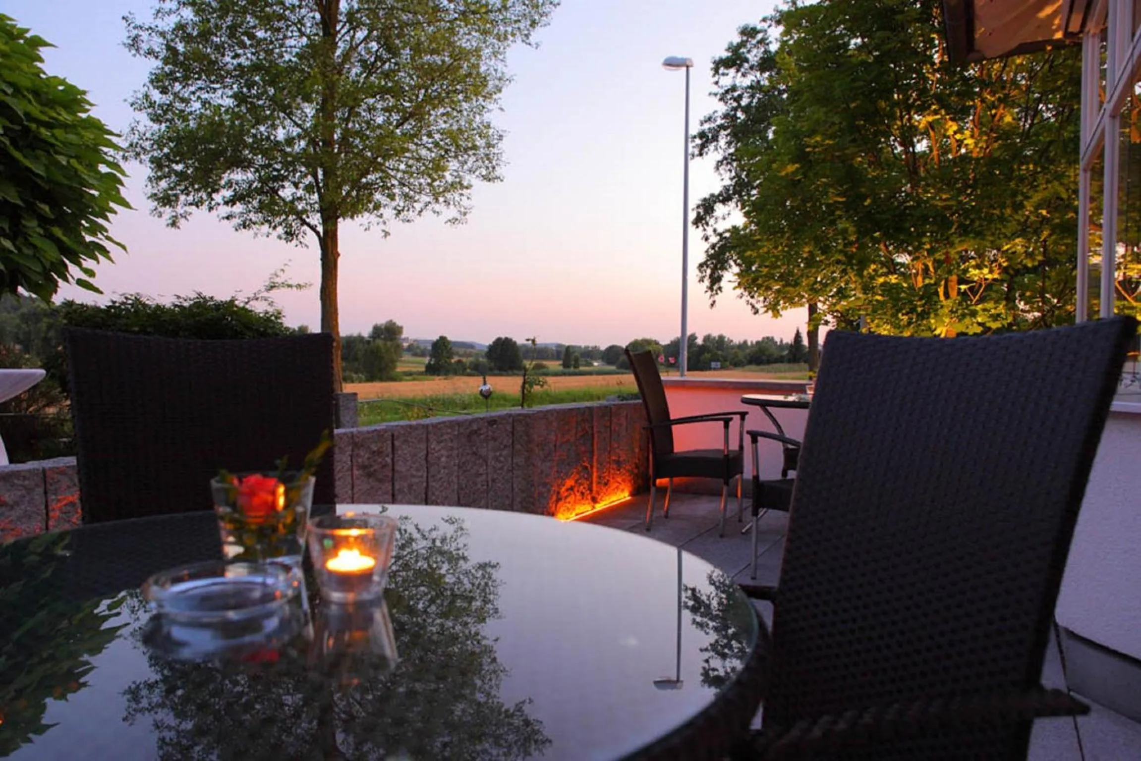 Balcony/Terrace in Hotel Landhaus Feckl