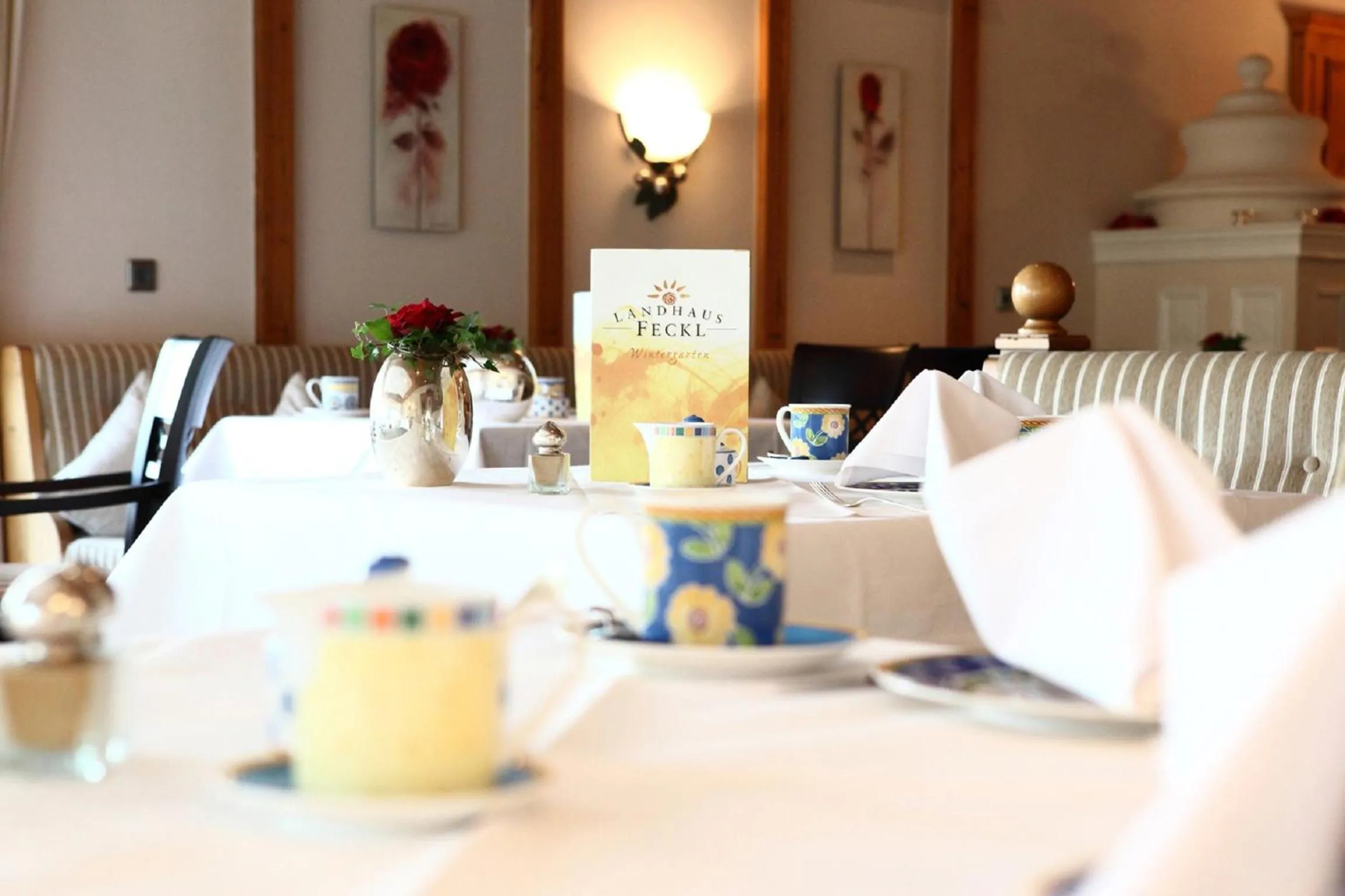 Restaurant/places to eat in Hotel Landhaus Feckl