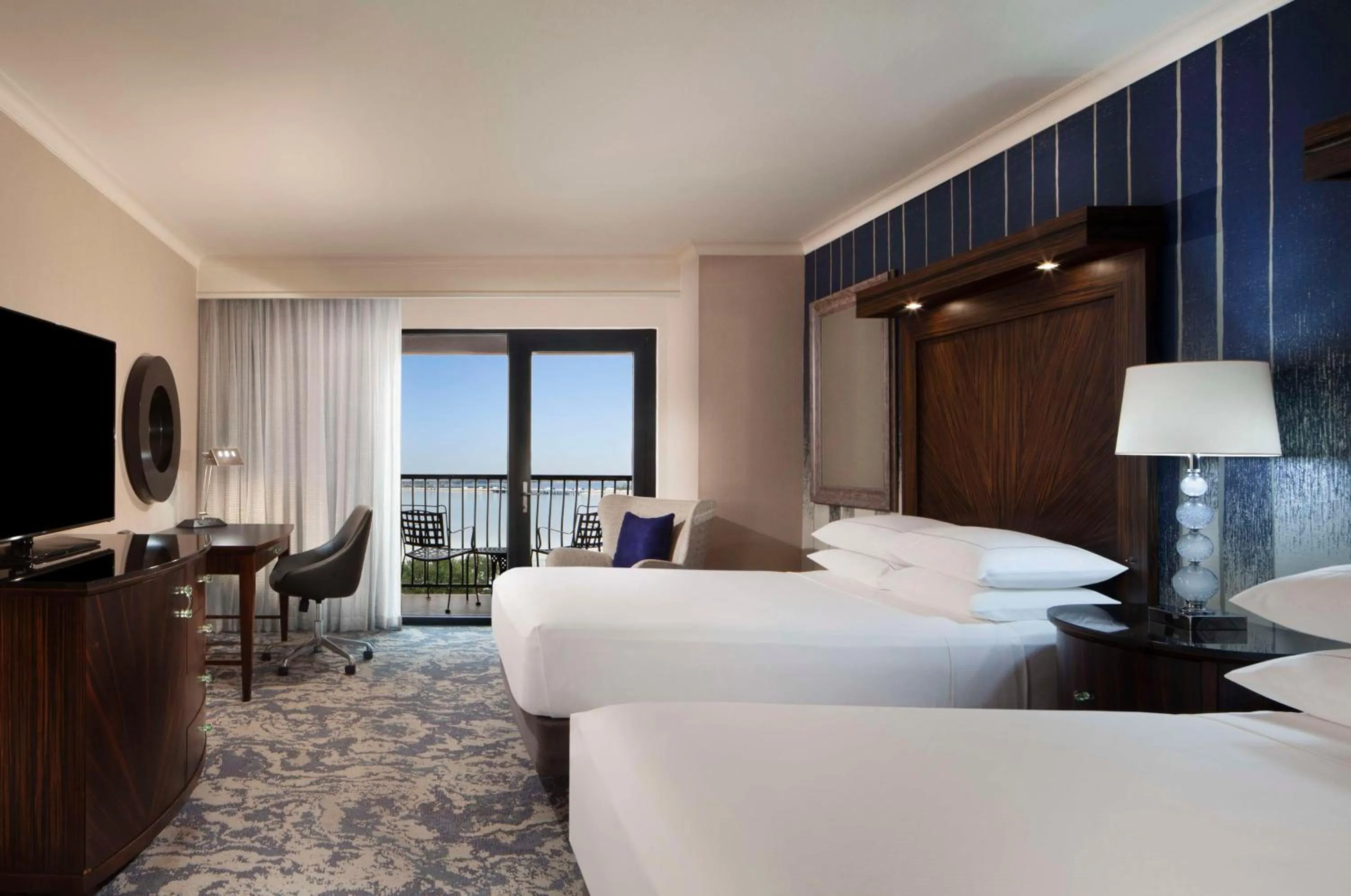 Queen Room with Resort View in Hilton Dallas/Rockwall Lakefront Hotel