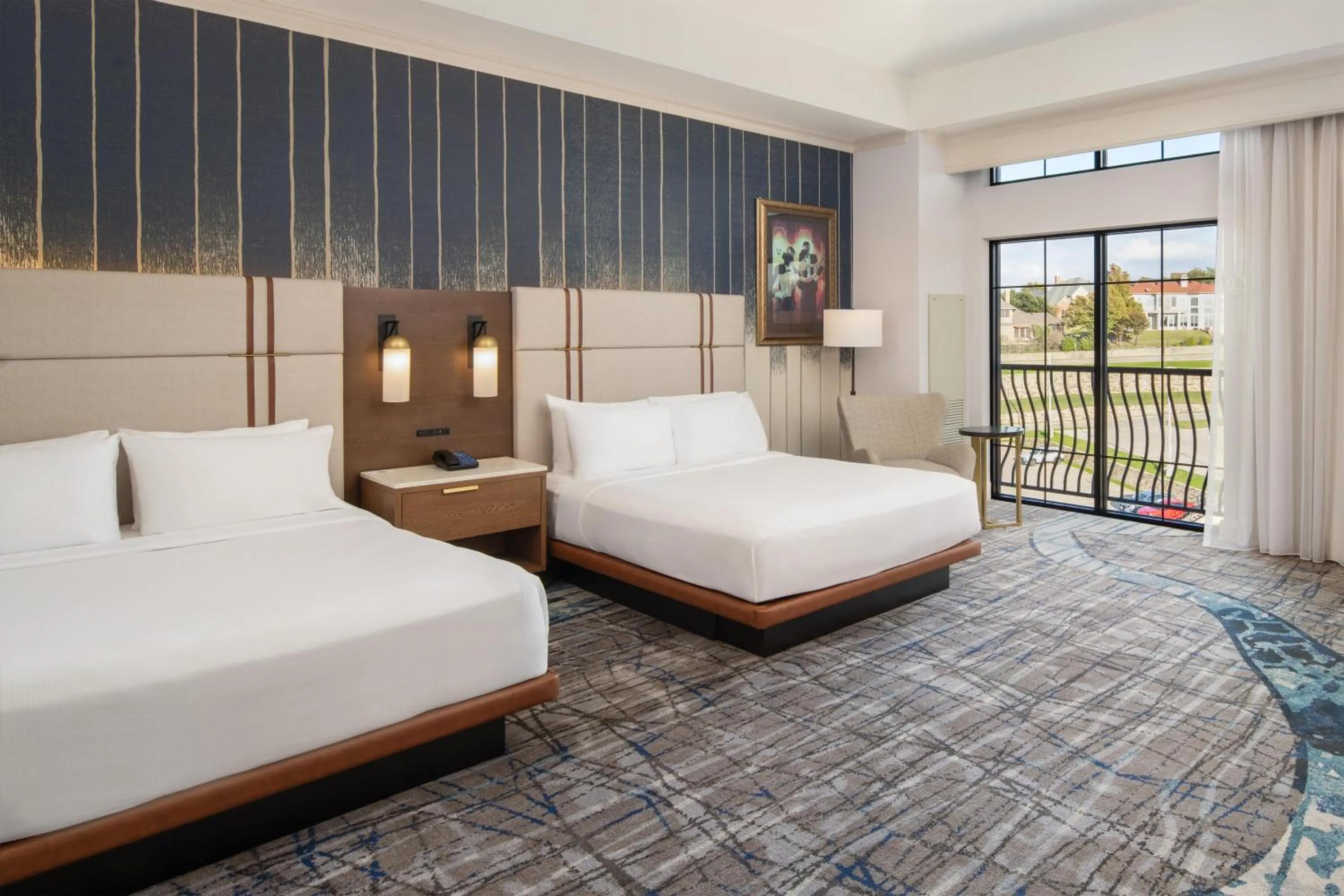 Bed in Hilton Dallas/Rockwall Lakefront Hotel