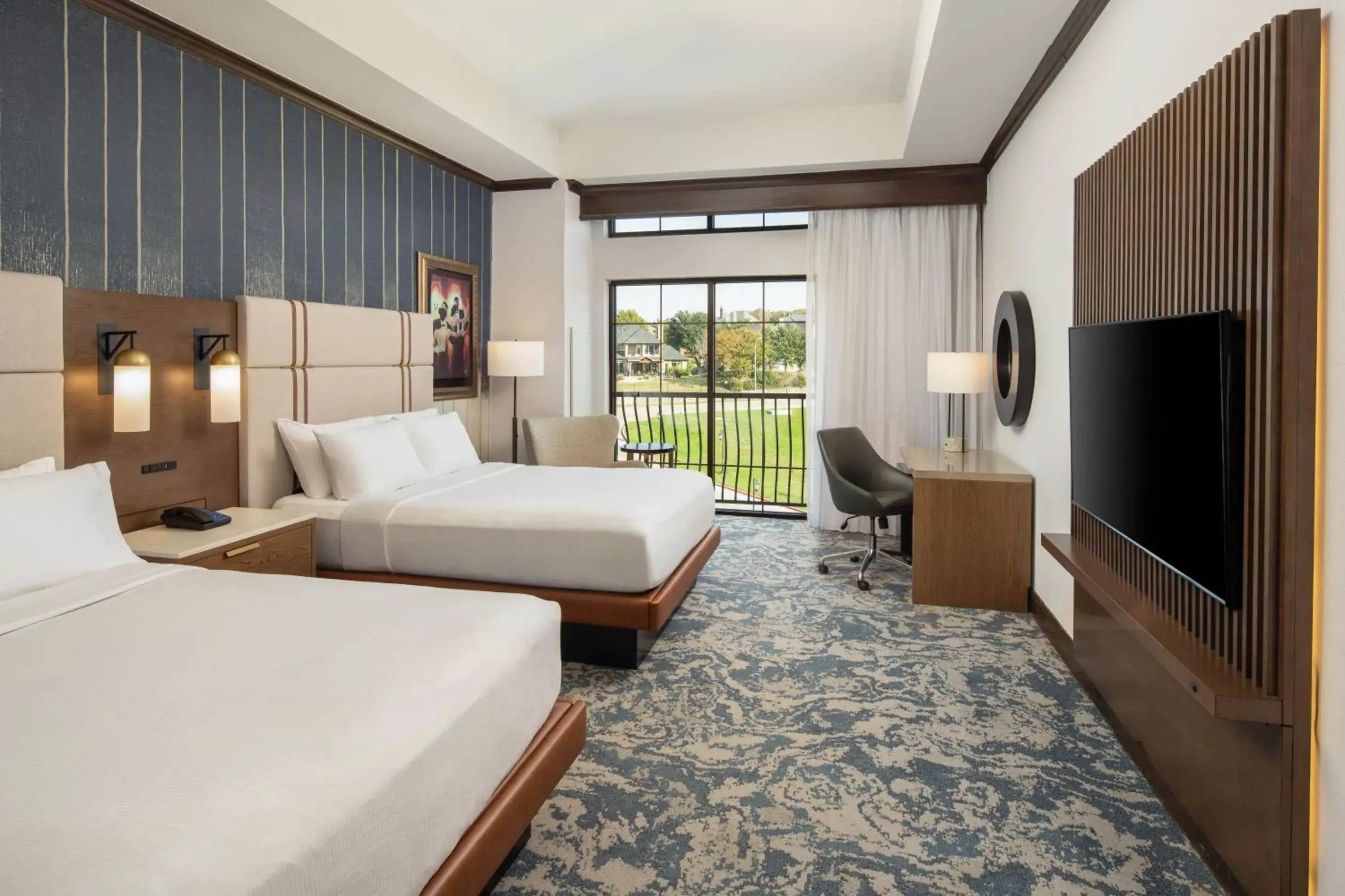 Queen Room with Two Queen Beds in Hilton Dallas/Rockwall Lakefront Hotel Queen Room with Two Queen Beds in Hilton Dallas/Rockwall Lakefront Hotel