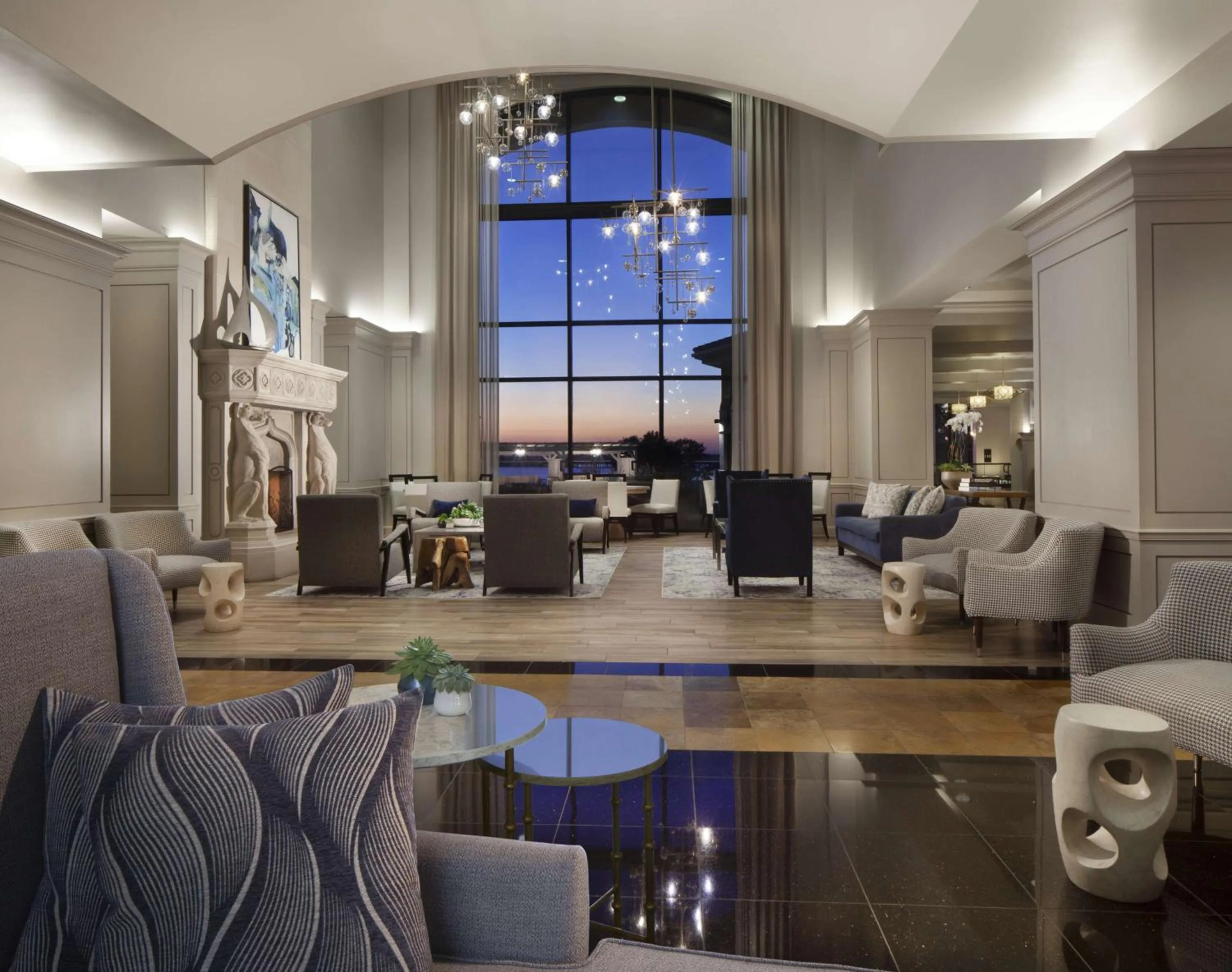 Lobby or reception in Hilton Dallas/Rockwall Lakefront Hotel