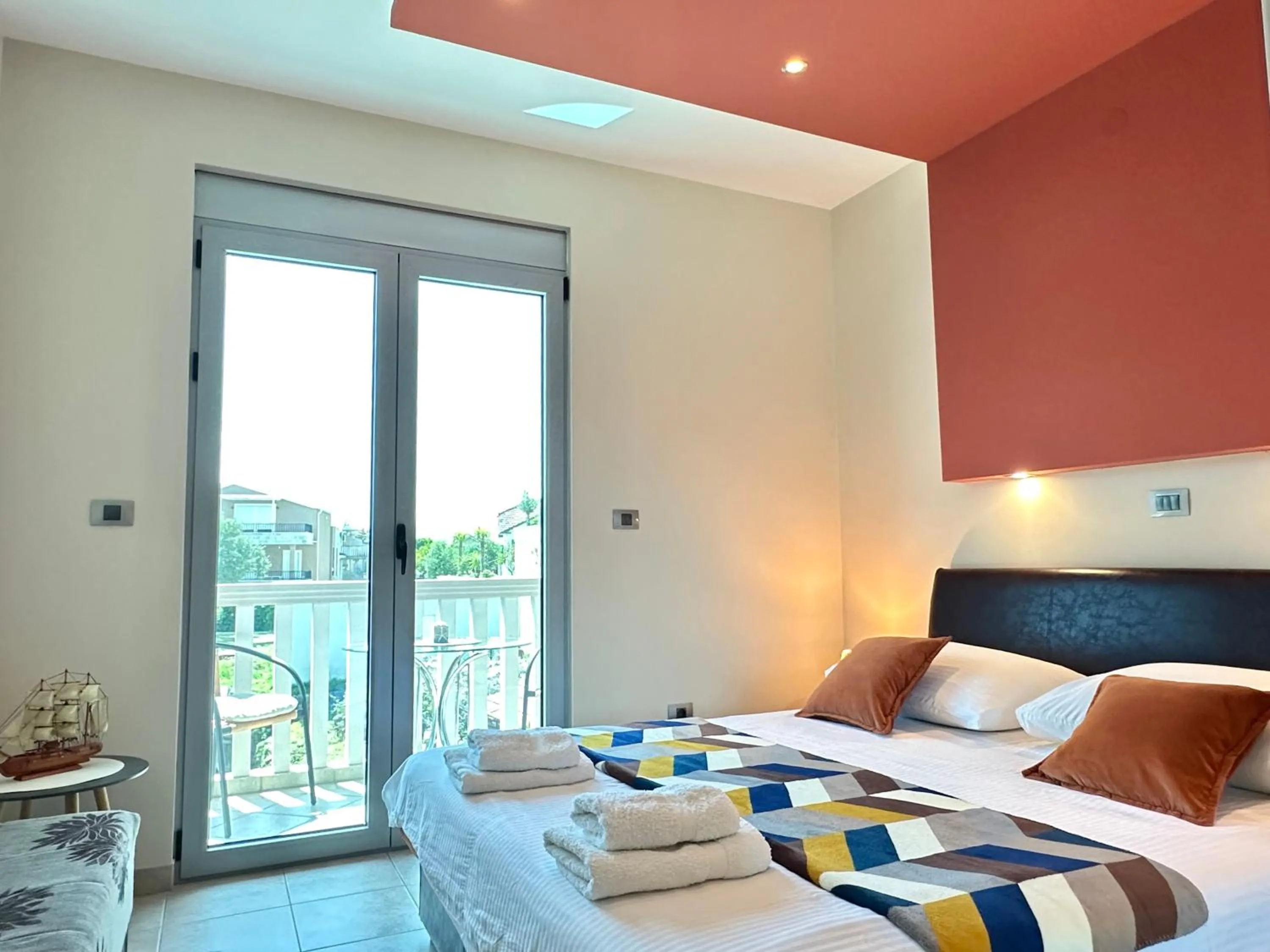 Bed in Vila Jadranka Apartments