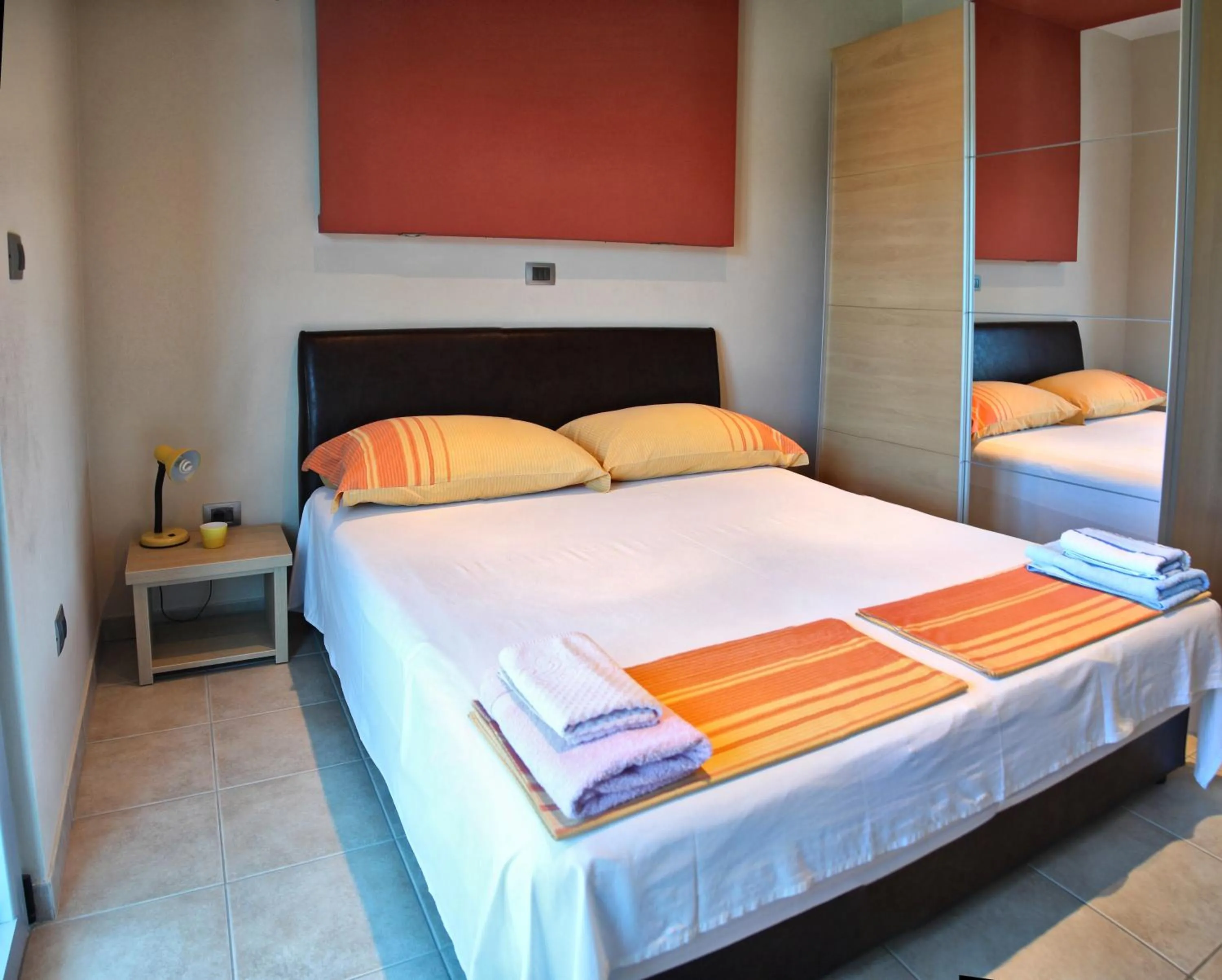 Bed in Vila Jadranka Apartments