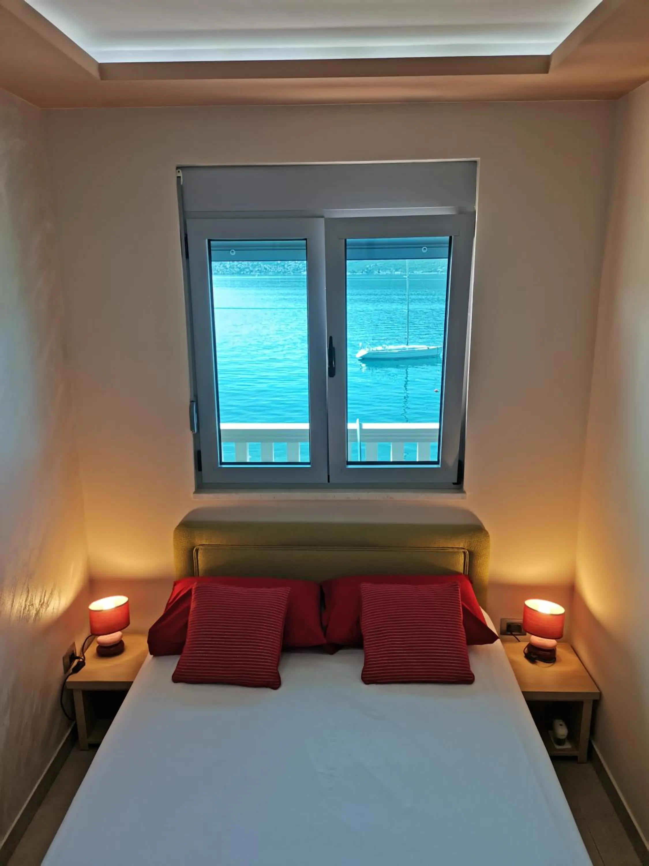 Bed in Vila Jadranka Apartments