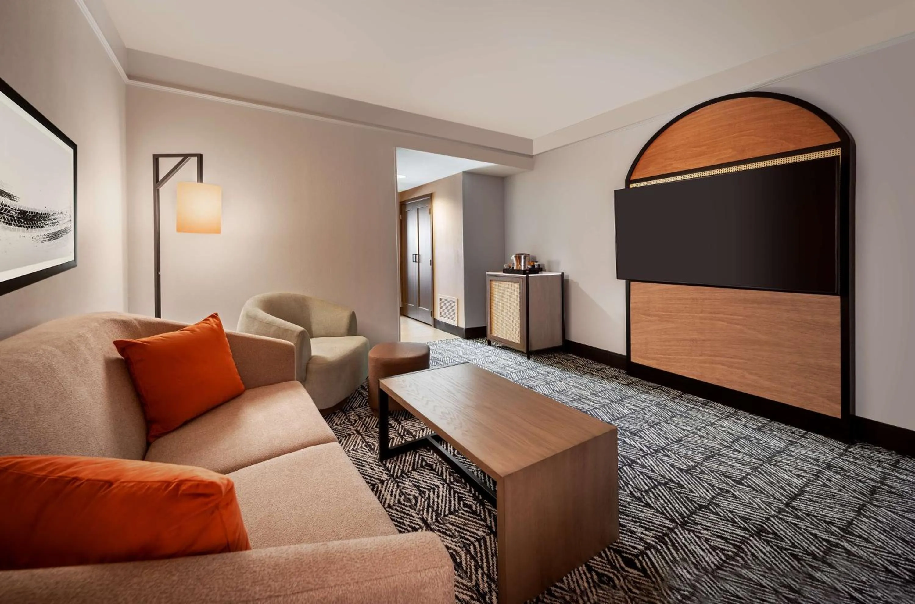 Living room in Hilton Dallas Southlake Town Square