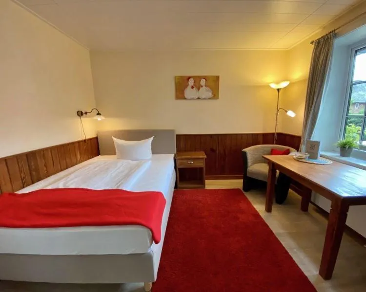 Bed in Hotel Ekke Nekkepenn