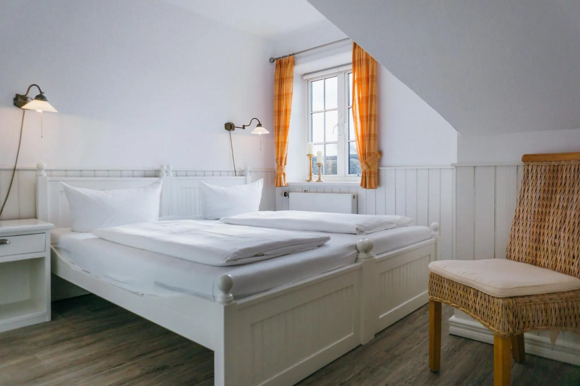 Bed in Hotel Ekke Nekkepenn