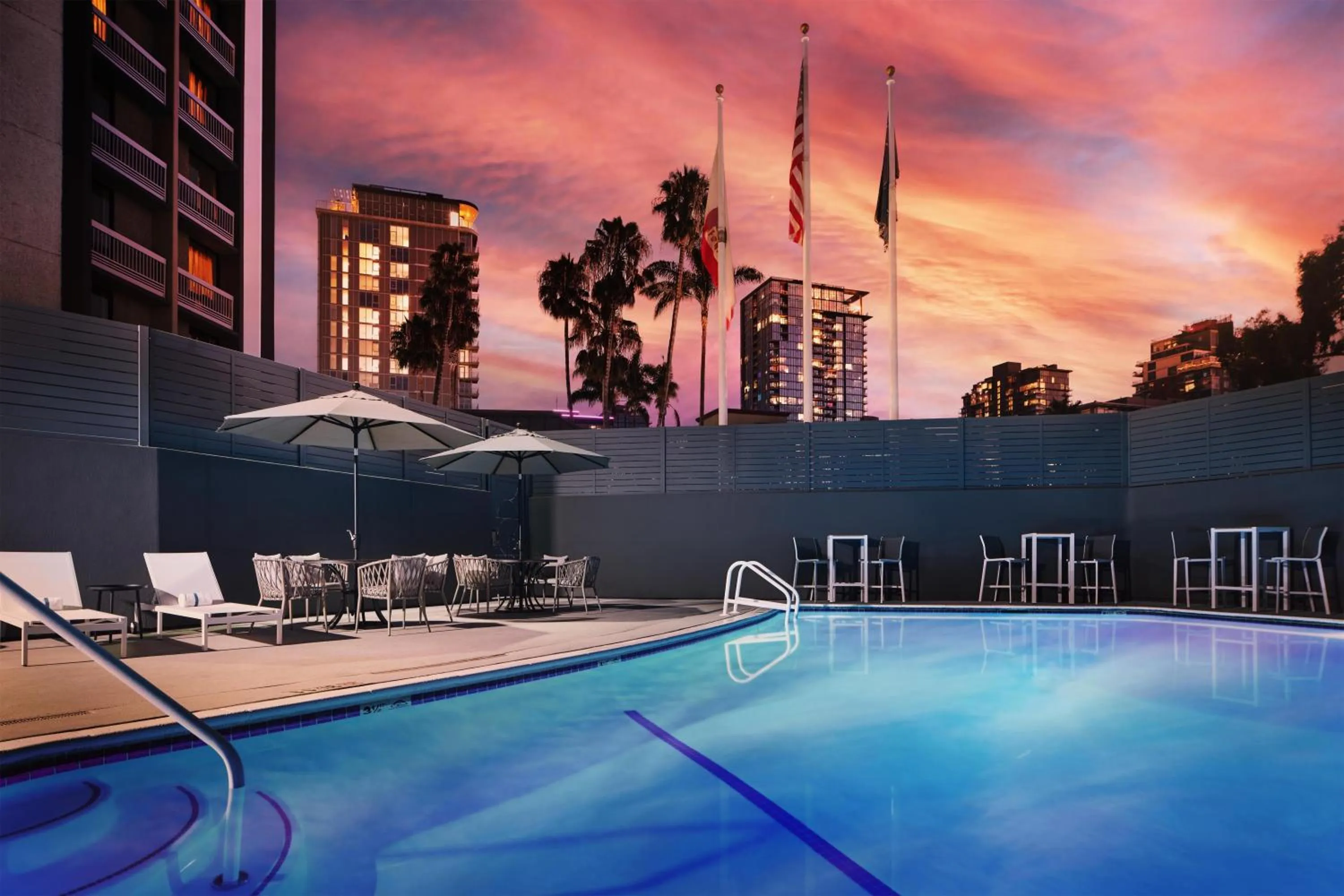 Pool view in The DEXTRO Little Italy, BW Premier Collection