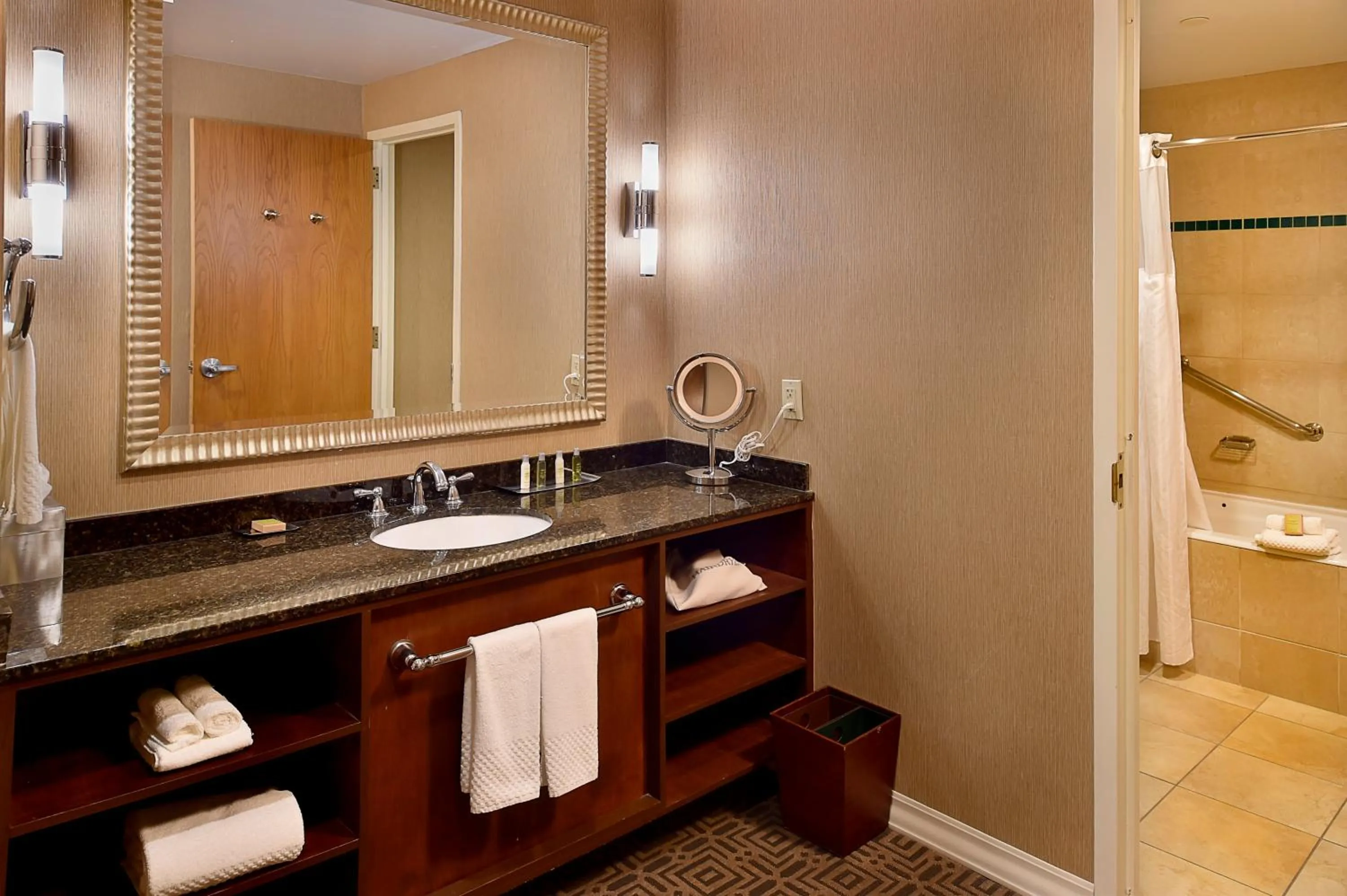 Bathroom in DoubleTree by Hilton Hotel St. Louis - Chesterfield