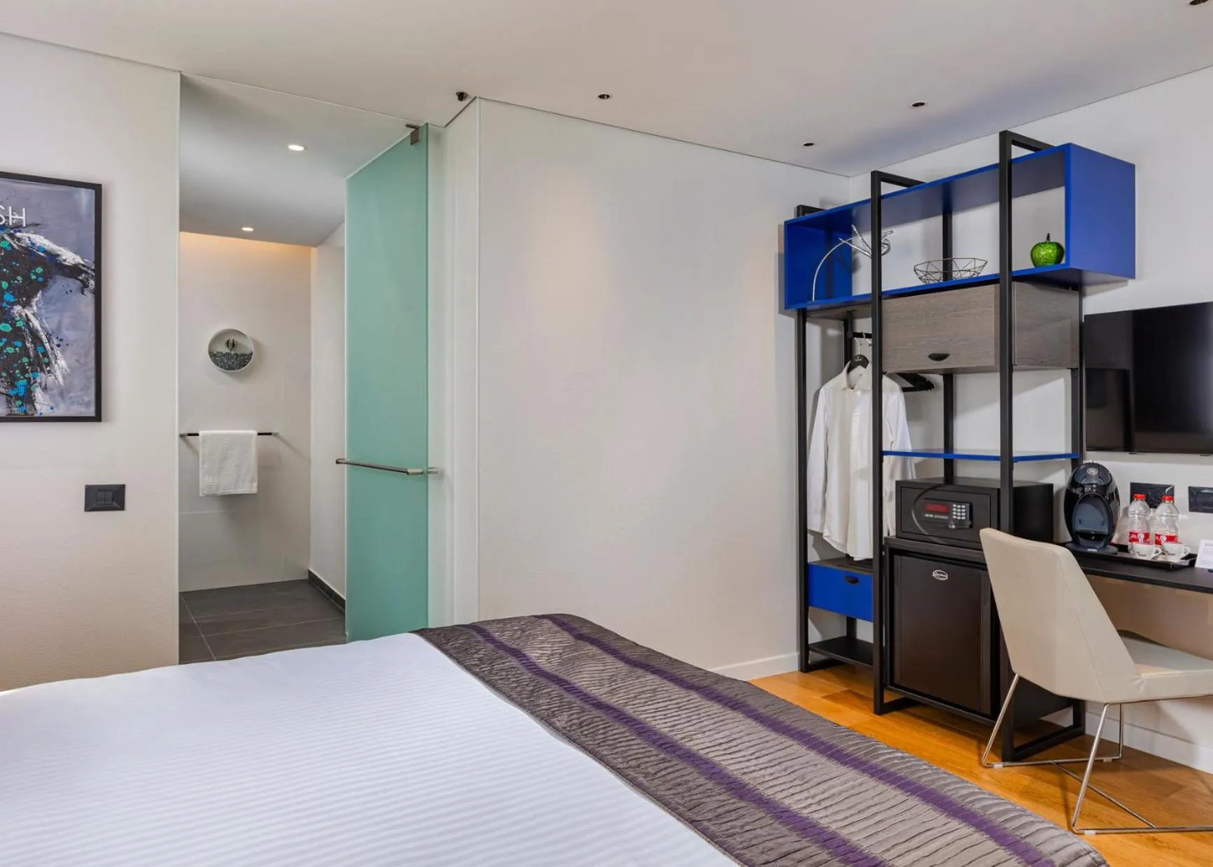 Photo of the whole room, Bed in Ultra Tel Aviv Boutique Hotel