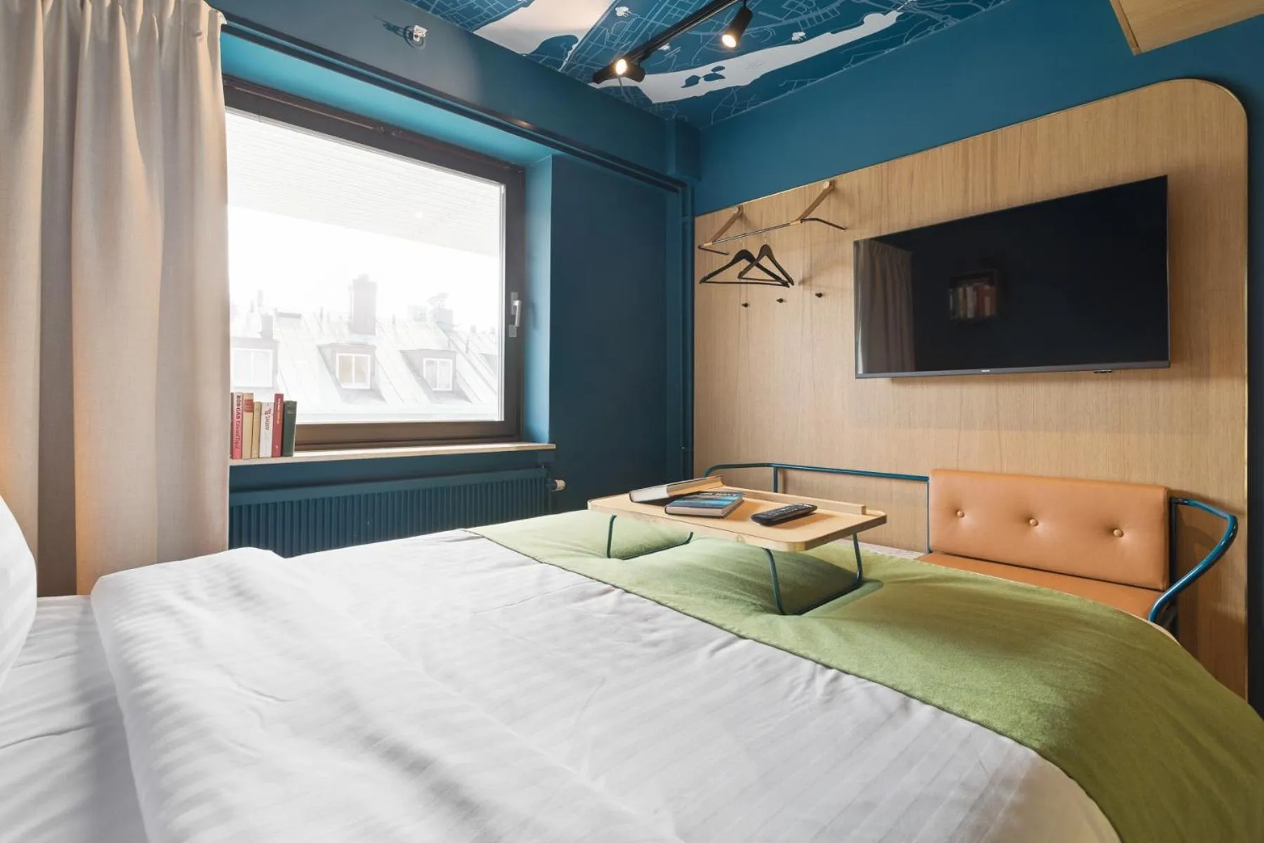 Bed in Mornington Hotel Stockholm