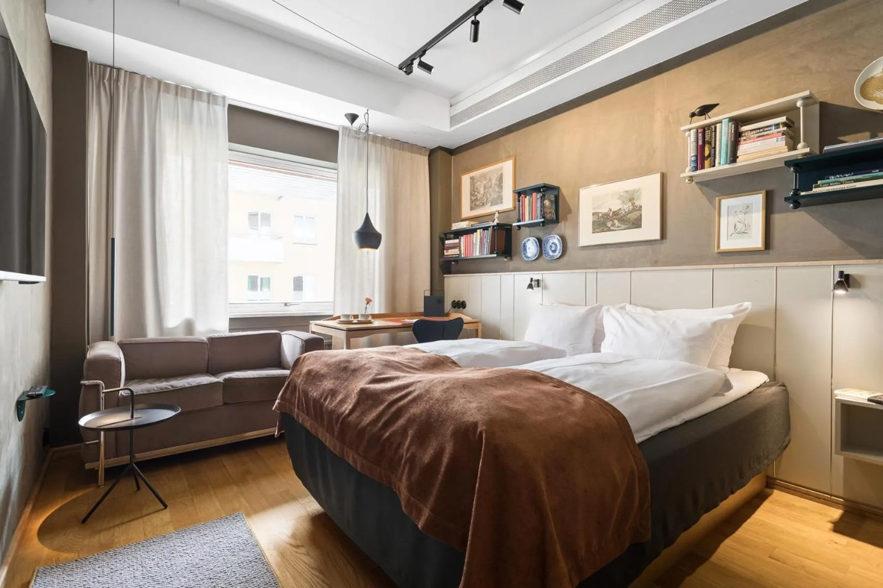 Bed in Mornington Hotel Stockholm