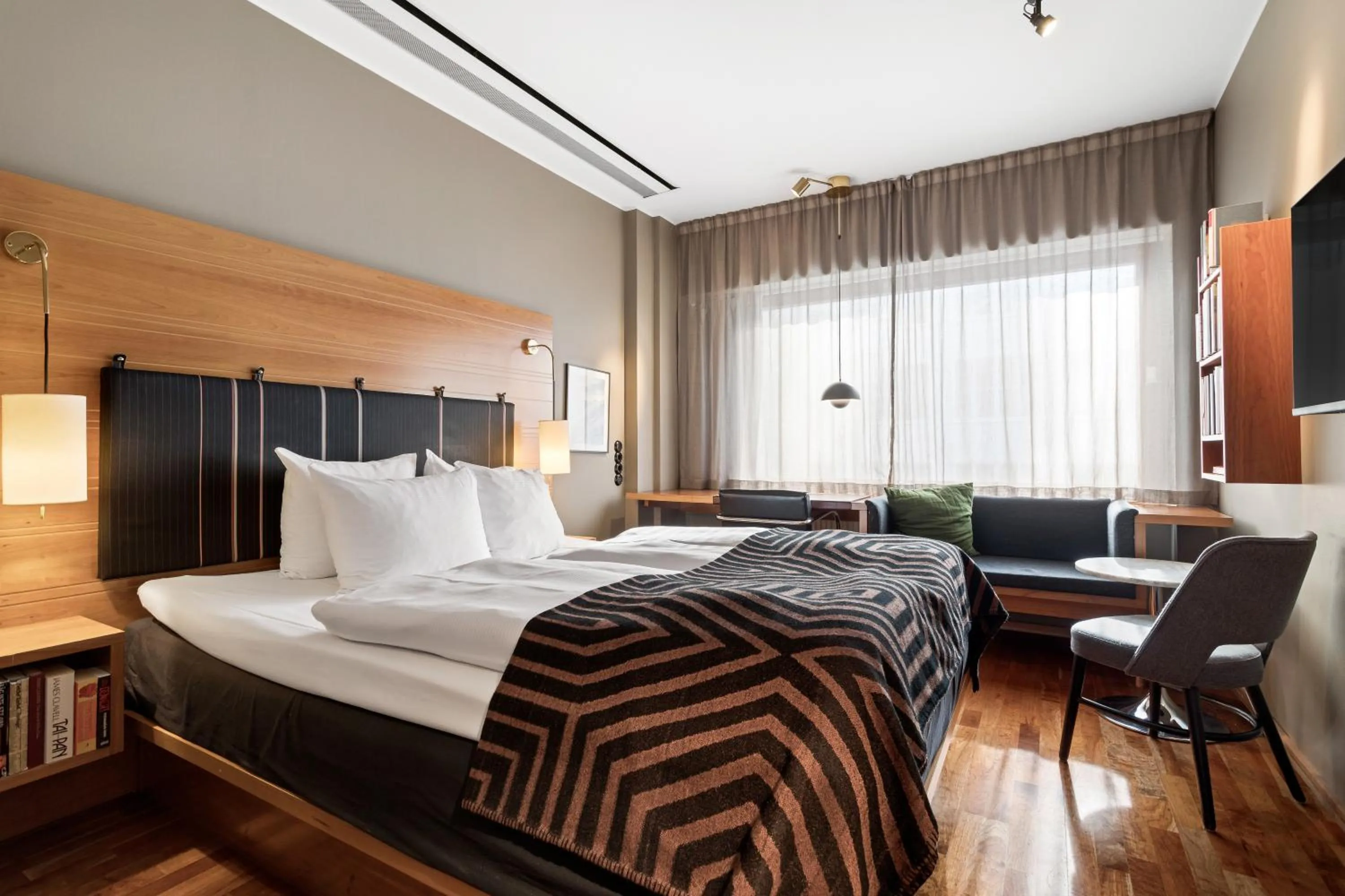 Bed in Mornington Hotel Stockholm