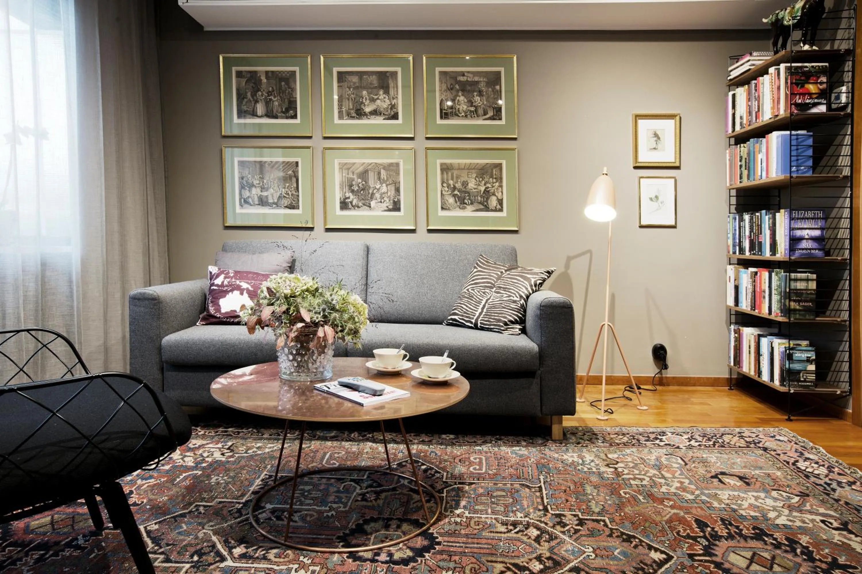 Living room in Mornington Hotel Stockholm