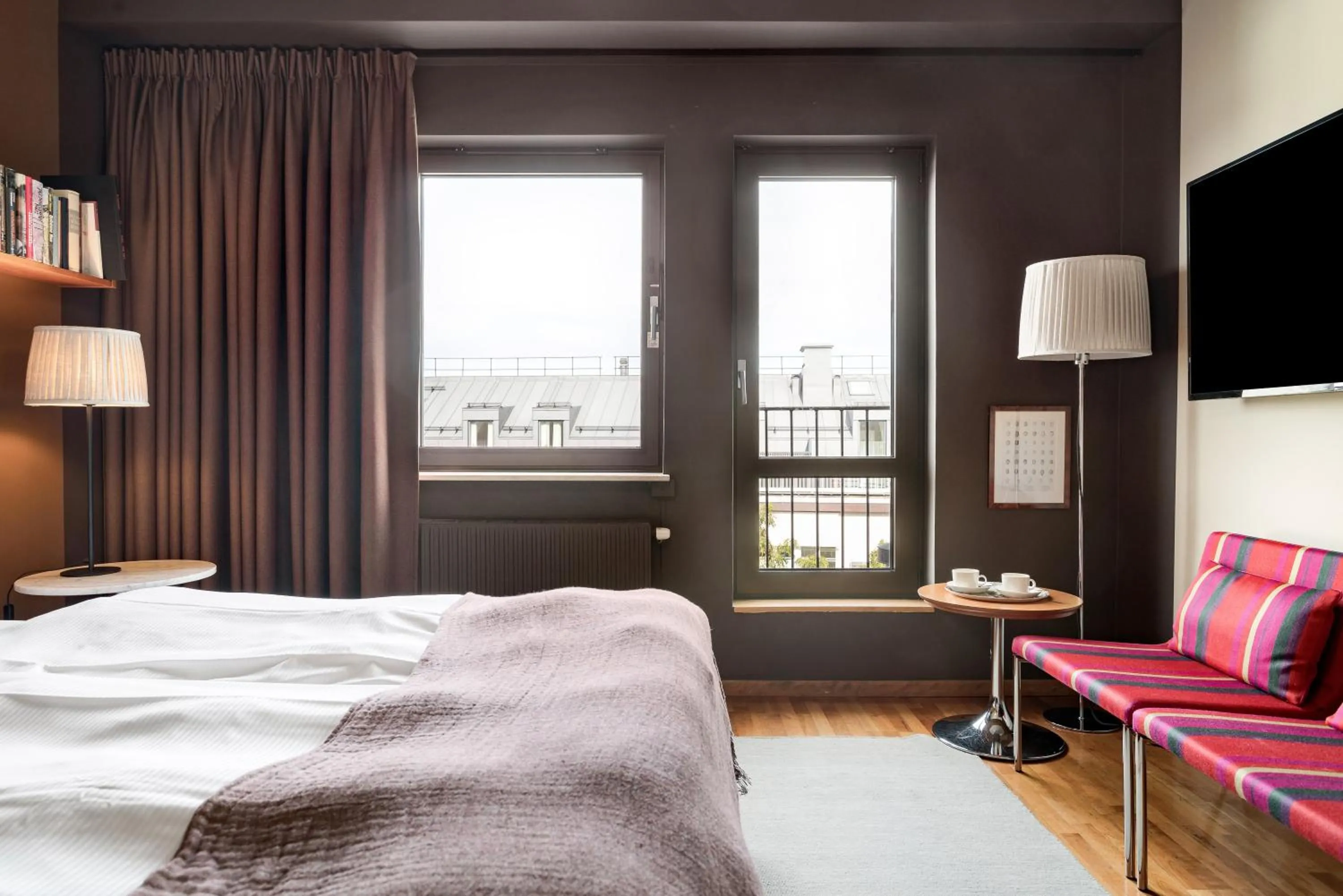 Bed in Mornington Hotel Stockholm