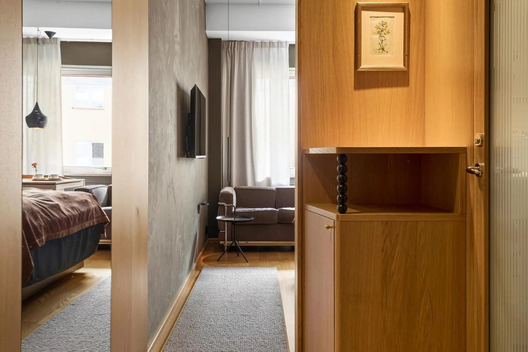 Bed in Mornington Hotel Stockholm