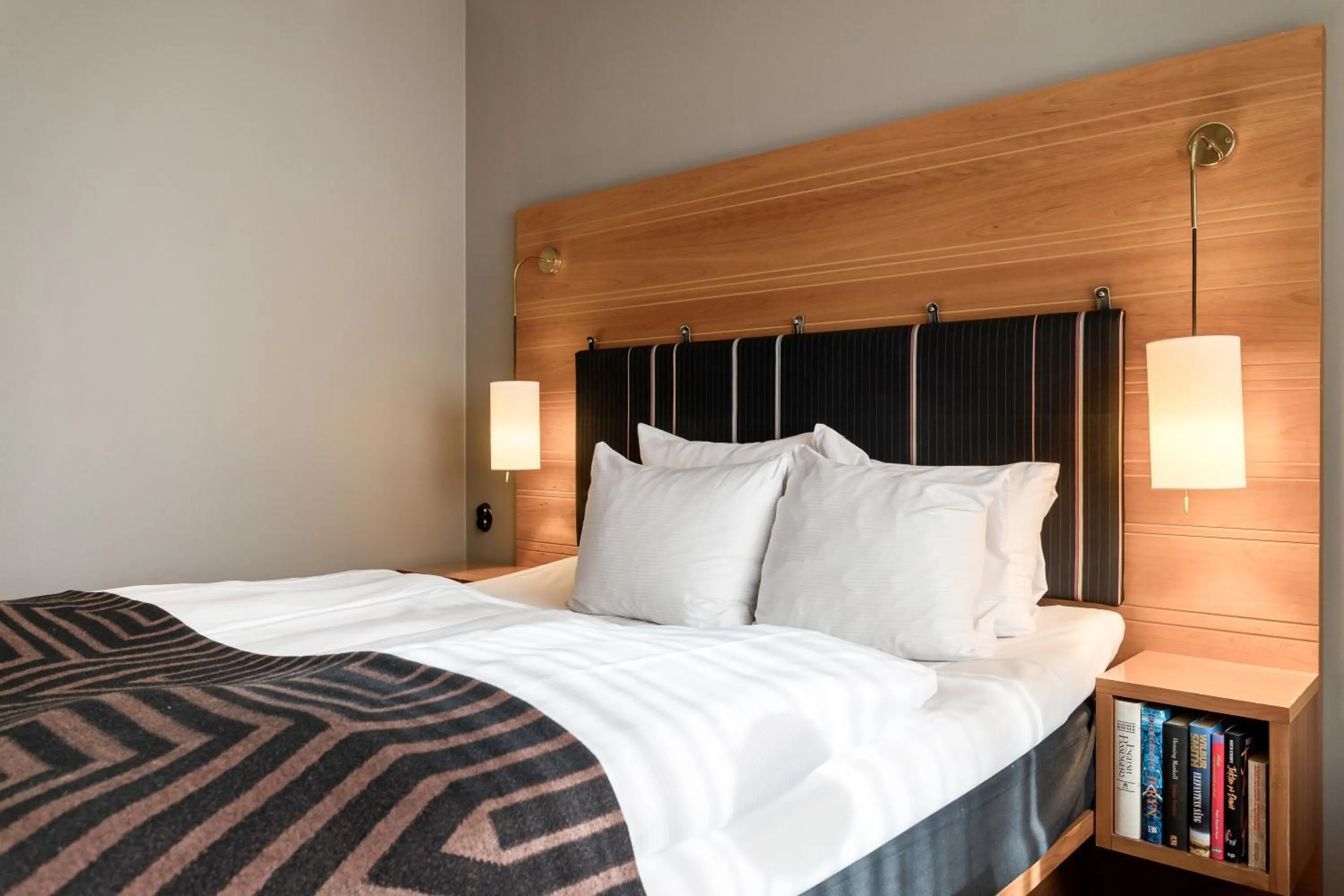 Bed in Mornington Hotel Stockholm