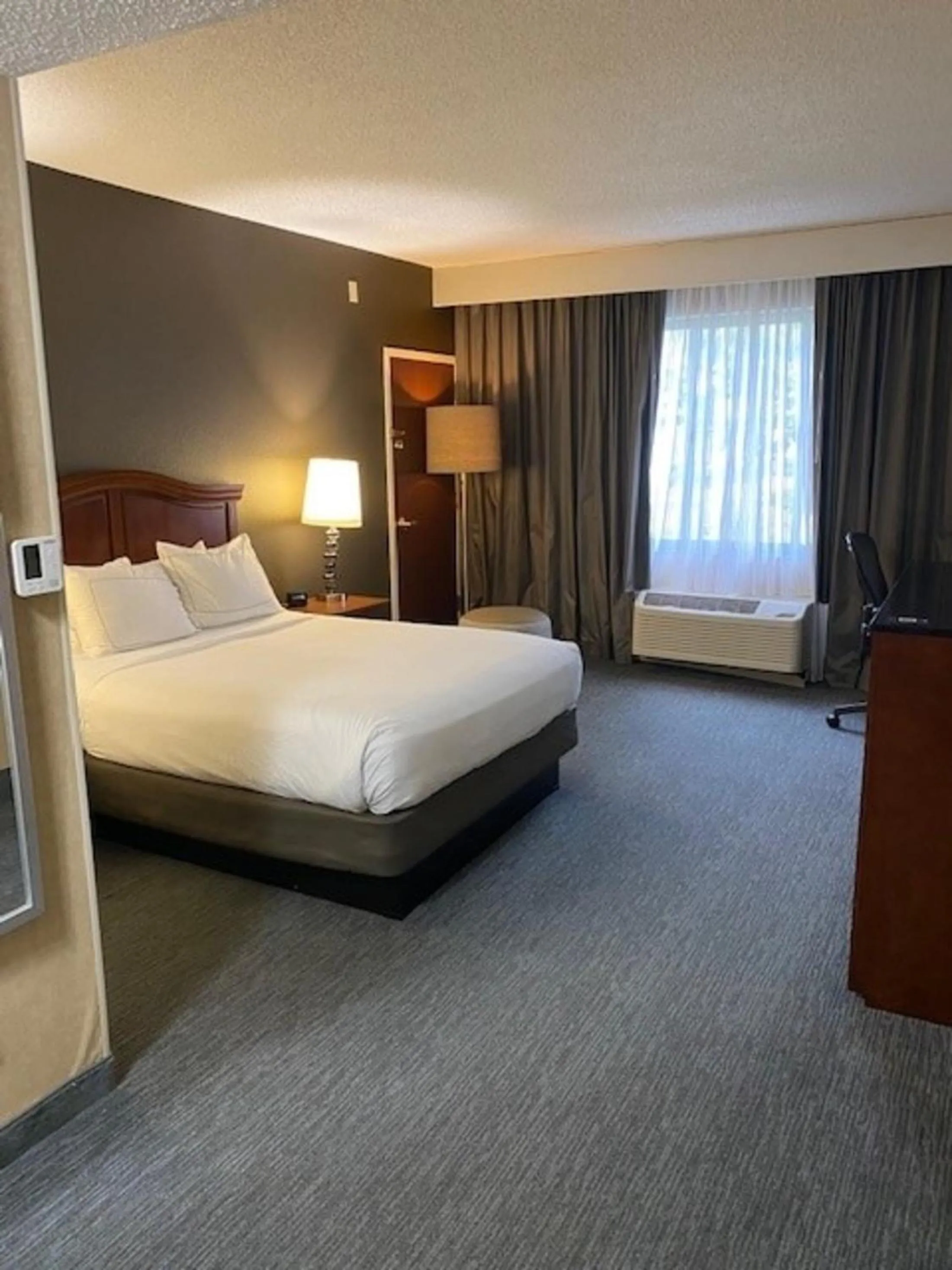 Bedroom, Bed in DoubleTree by Hilton Hotel Detroit Novi