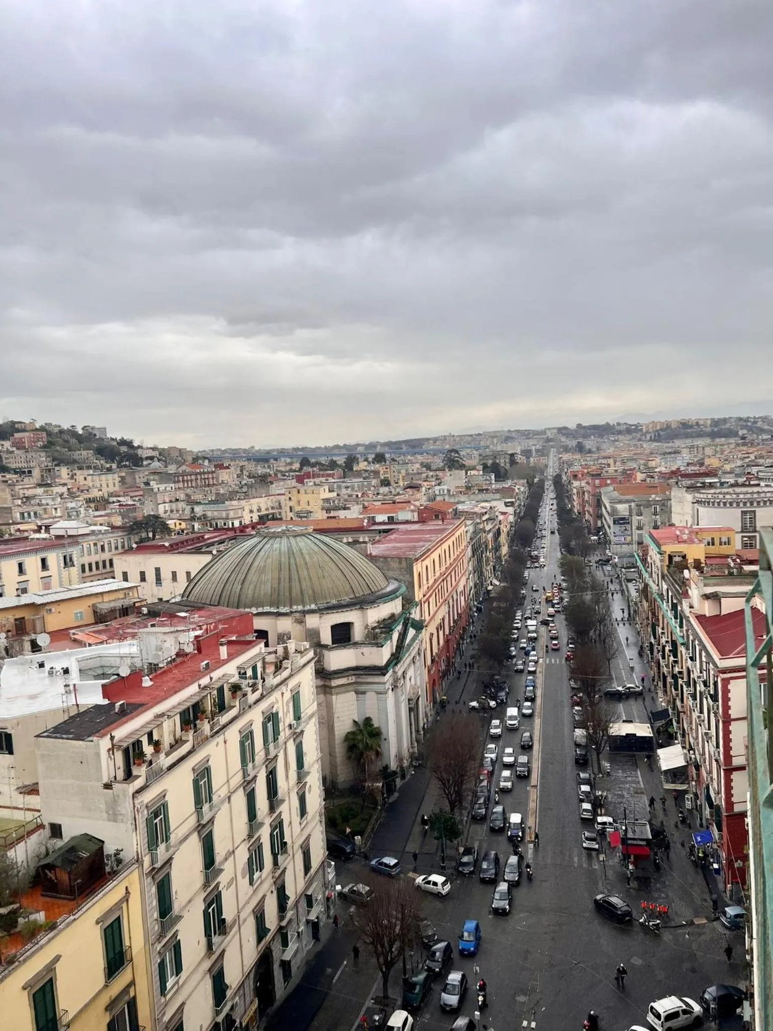 Bird's eye view in Nel Cuore di Parthenope