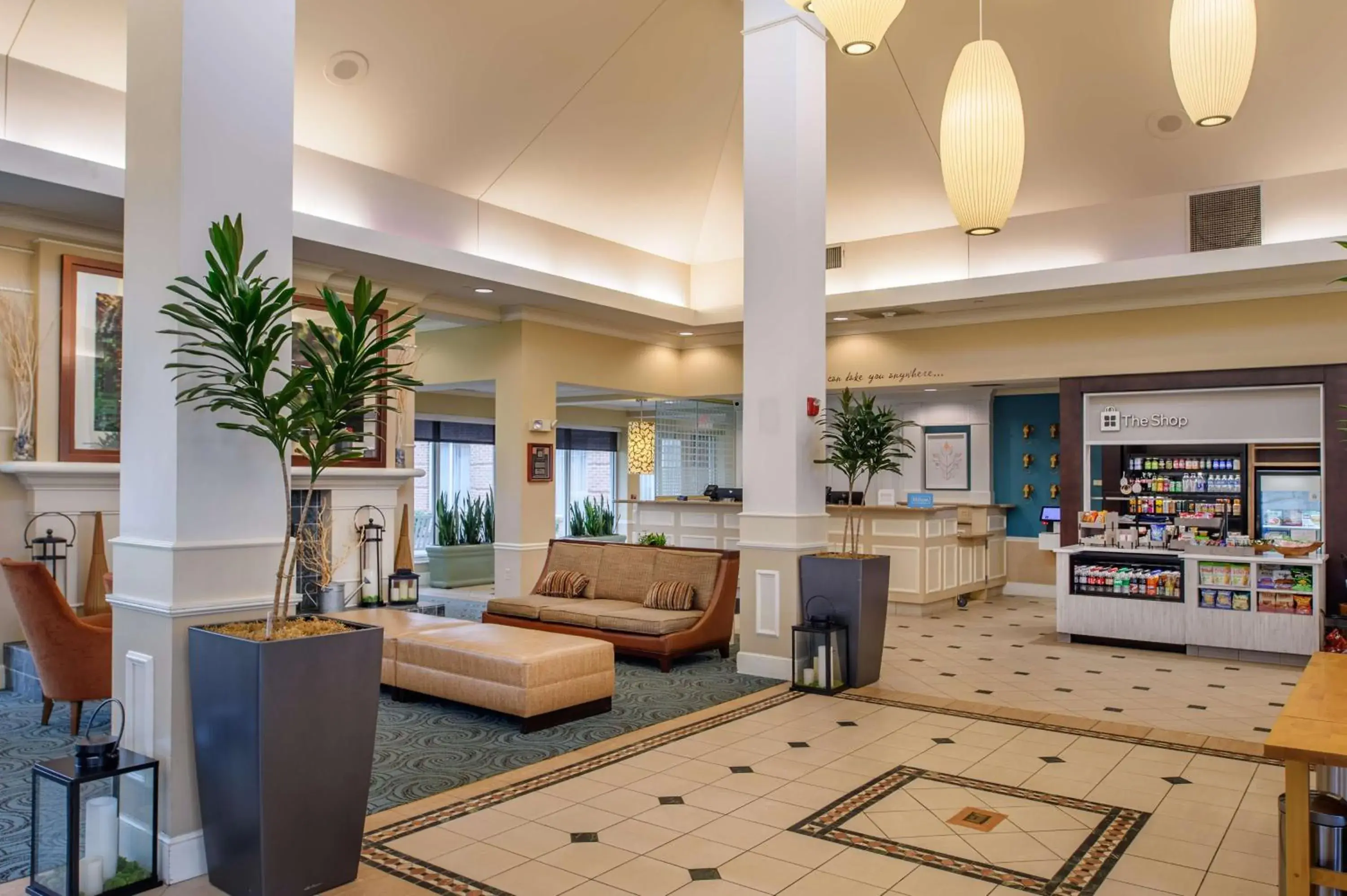 Lobby or reception in Hilton Garden Inn St. Louis/O'Fallon Lobby or reception in Hilton Garden Inn St. Louis/O'Fallon