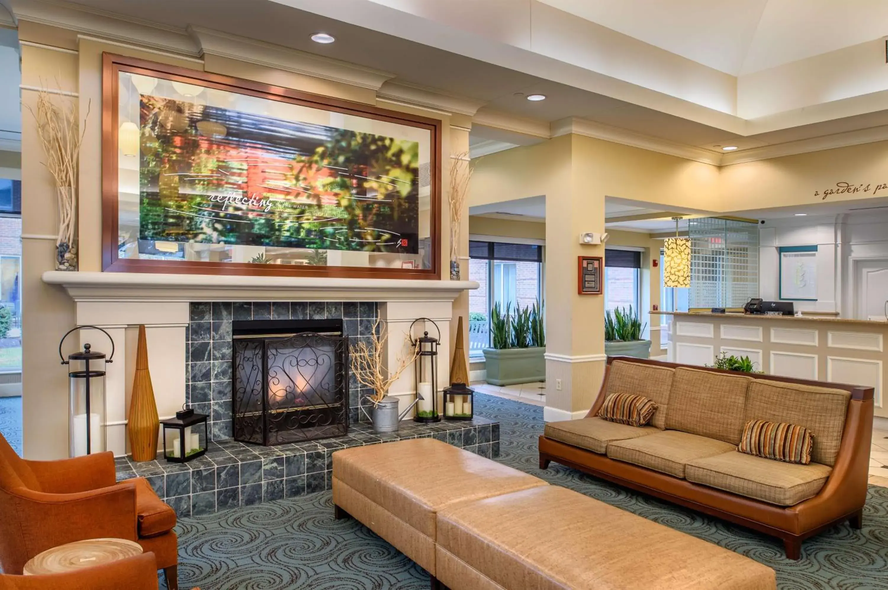 Lobby or reception in Hilton Garden Inn St. Louis/O'Fallon Lobby or reception in Hilton Garden Inn St. Louis/O'Fallon