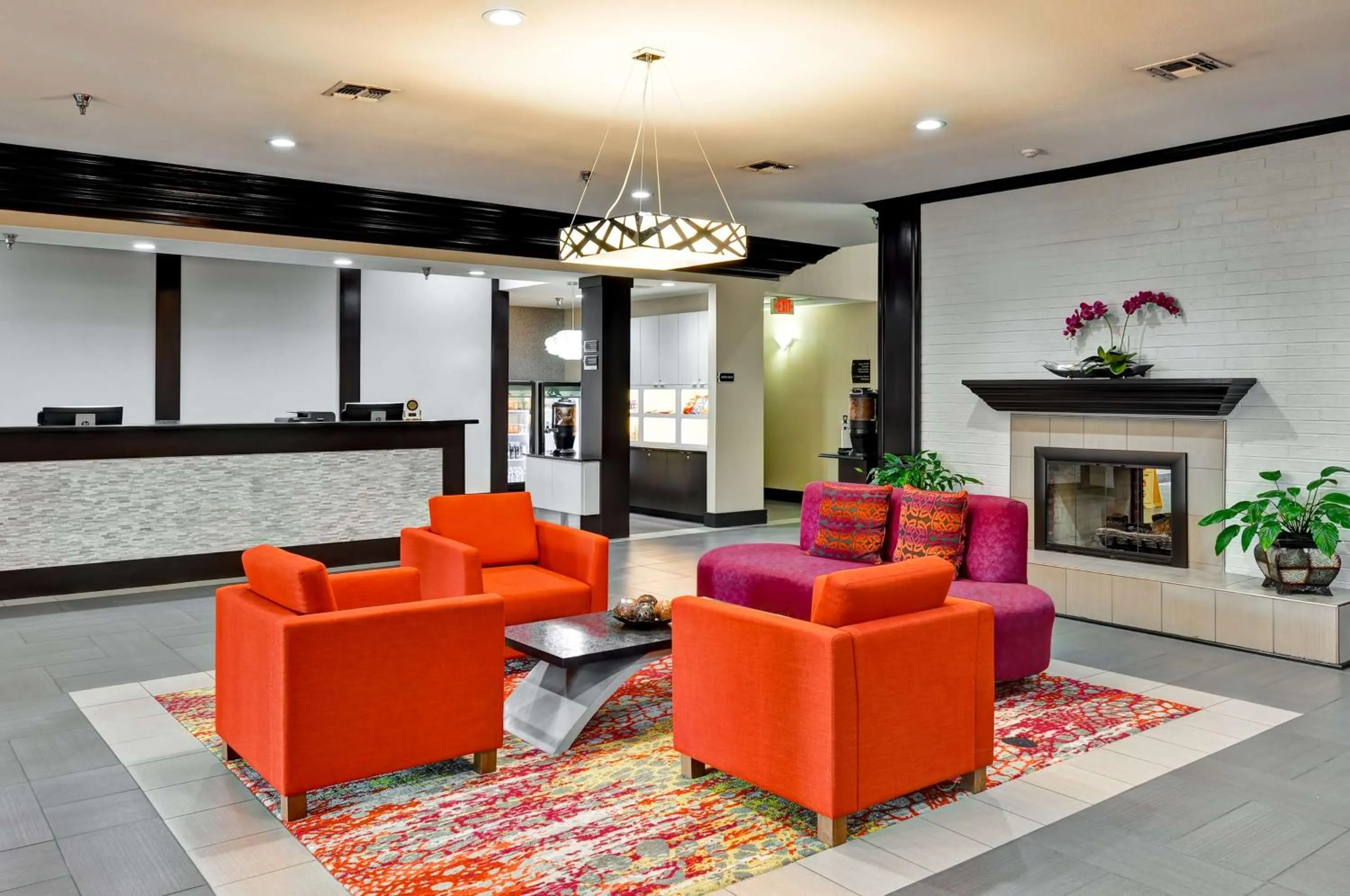 Lobby or reception in Homewood Suites by Hilton- Longview