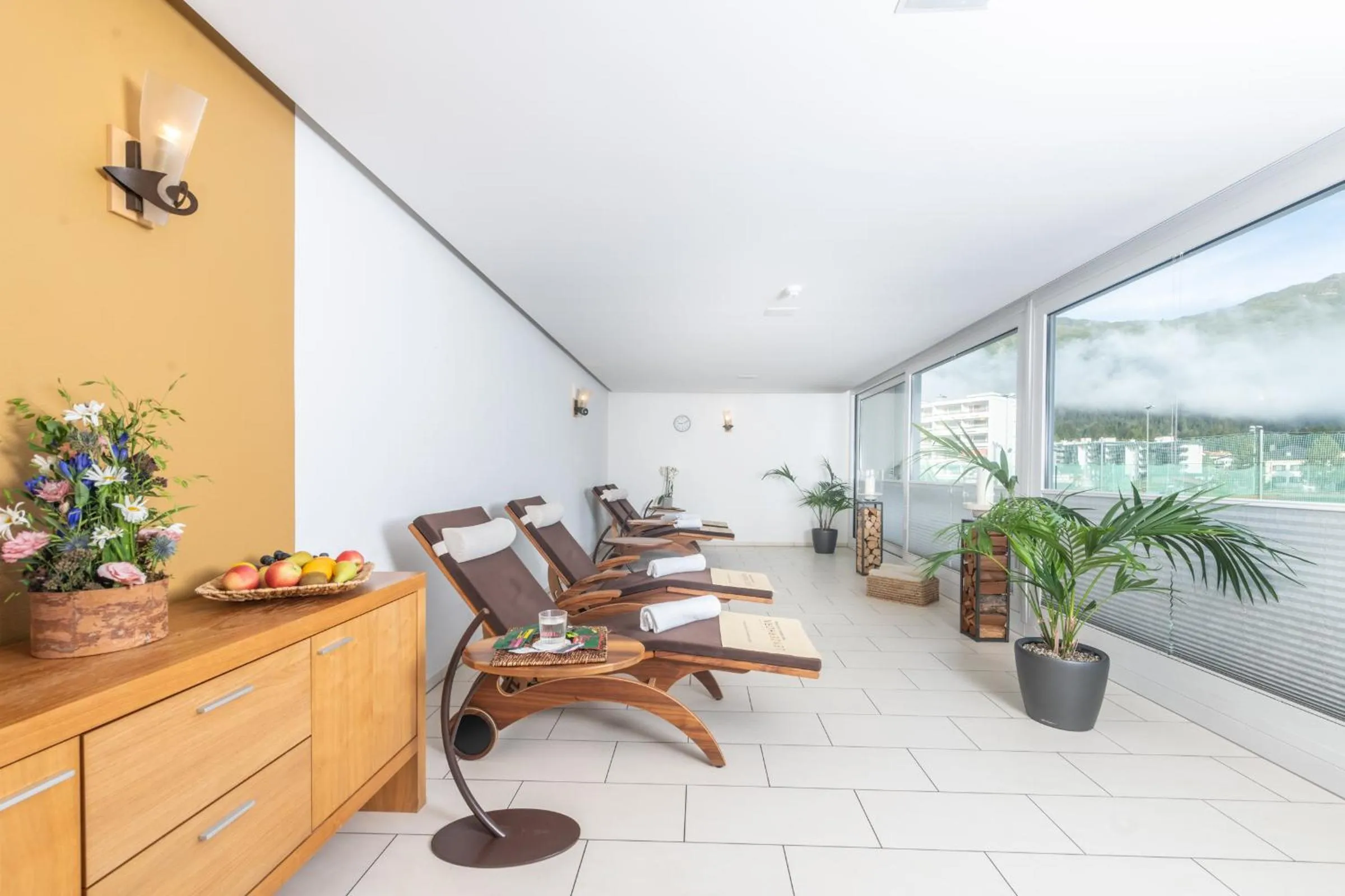 Spa and wellness centre/facilities in Hotel Lenzerhorn - Alpine Stay, Spa & Savour