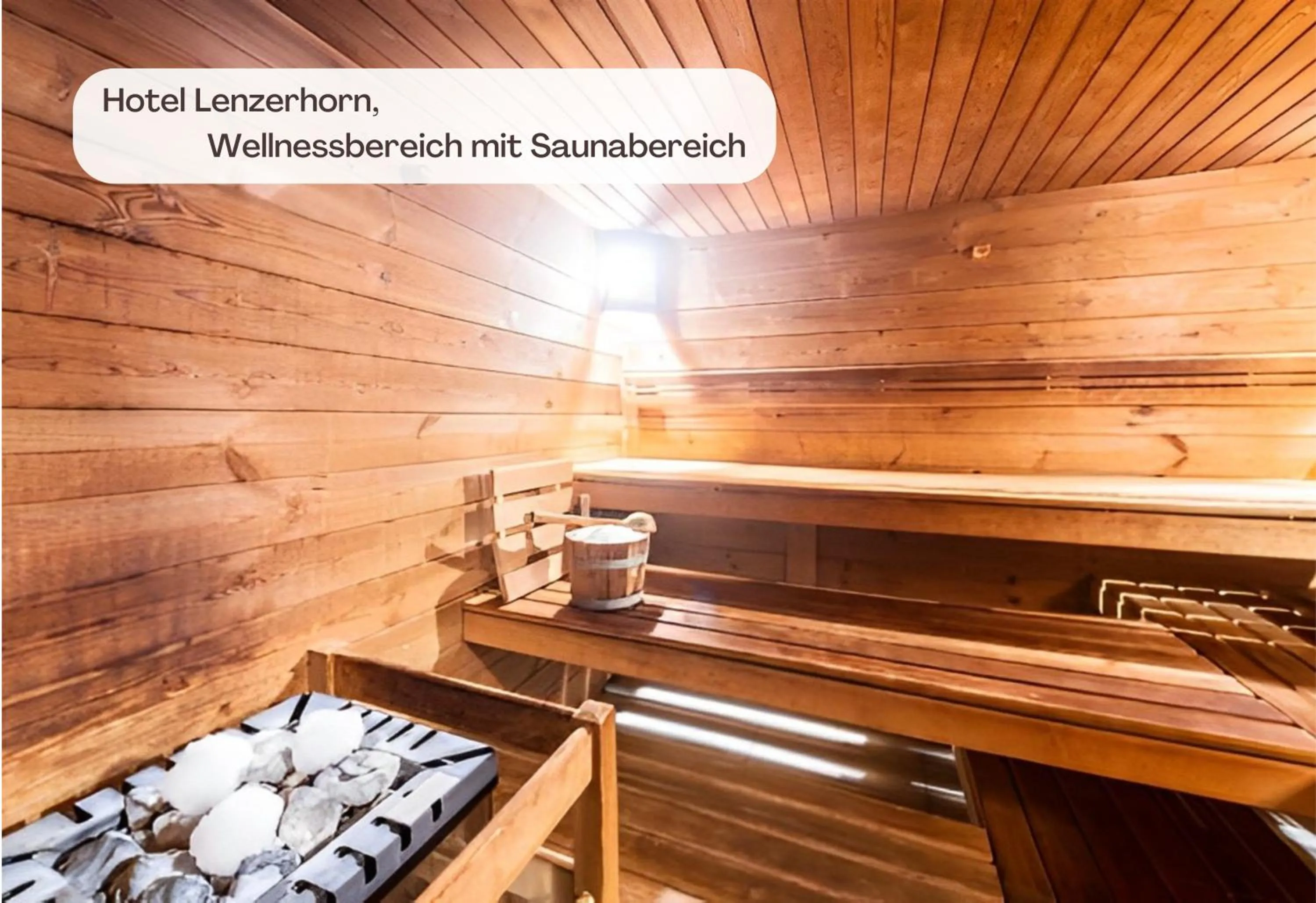 Sauna in Hotel Lenzerhorn - Alpine Stay, Spa & Savour