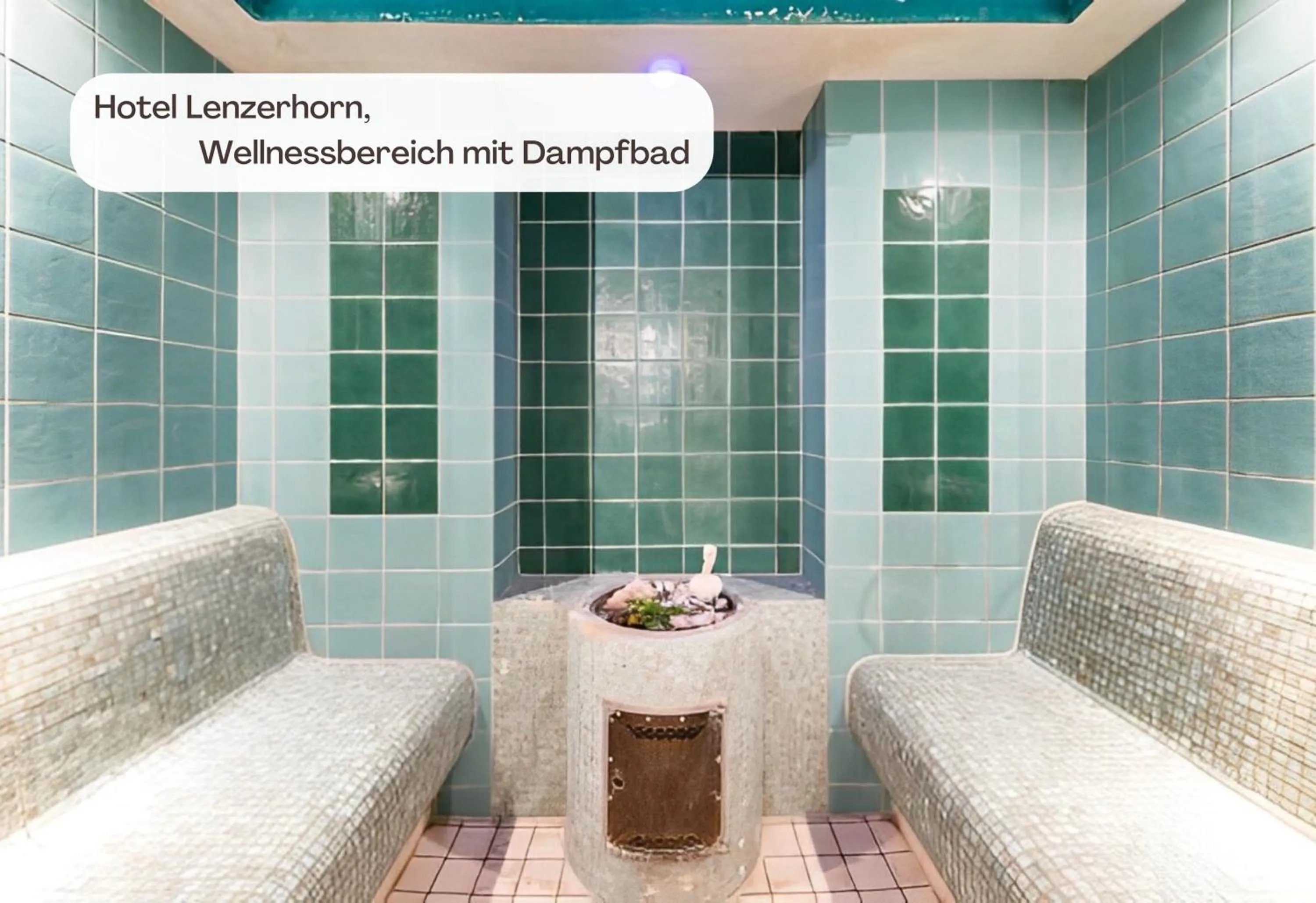 Steam room in Hotel Lenzerhorn - Alpine Stay, Spa & Savour