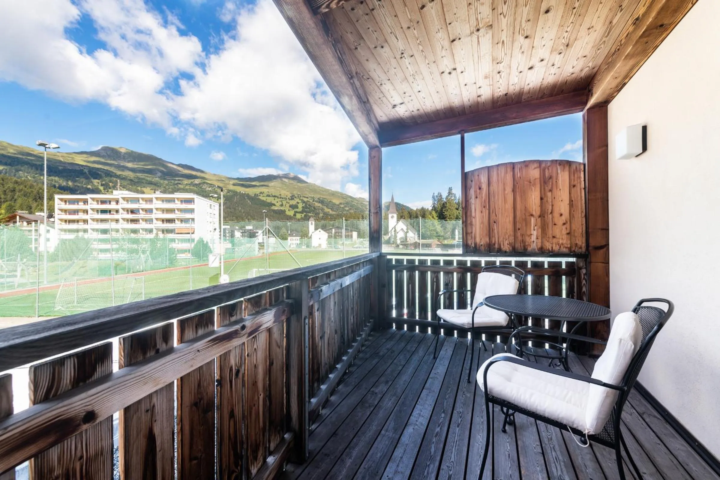 Balcony/Terrace in Hotel Lenzerhorn - Alpine Stay, Spa & Savour