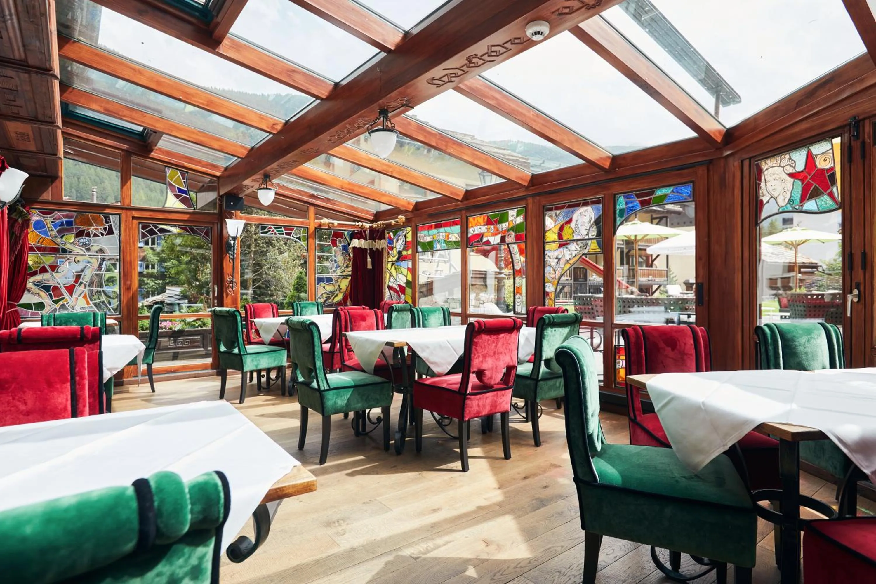 Restaurant/places to eat in Resort Hotel Alex Zermatt