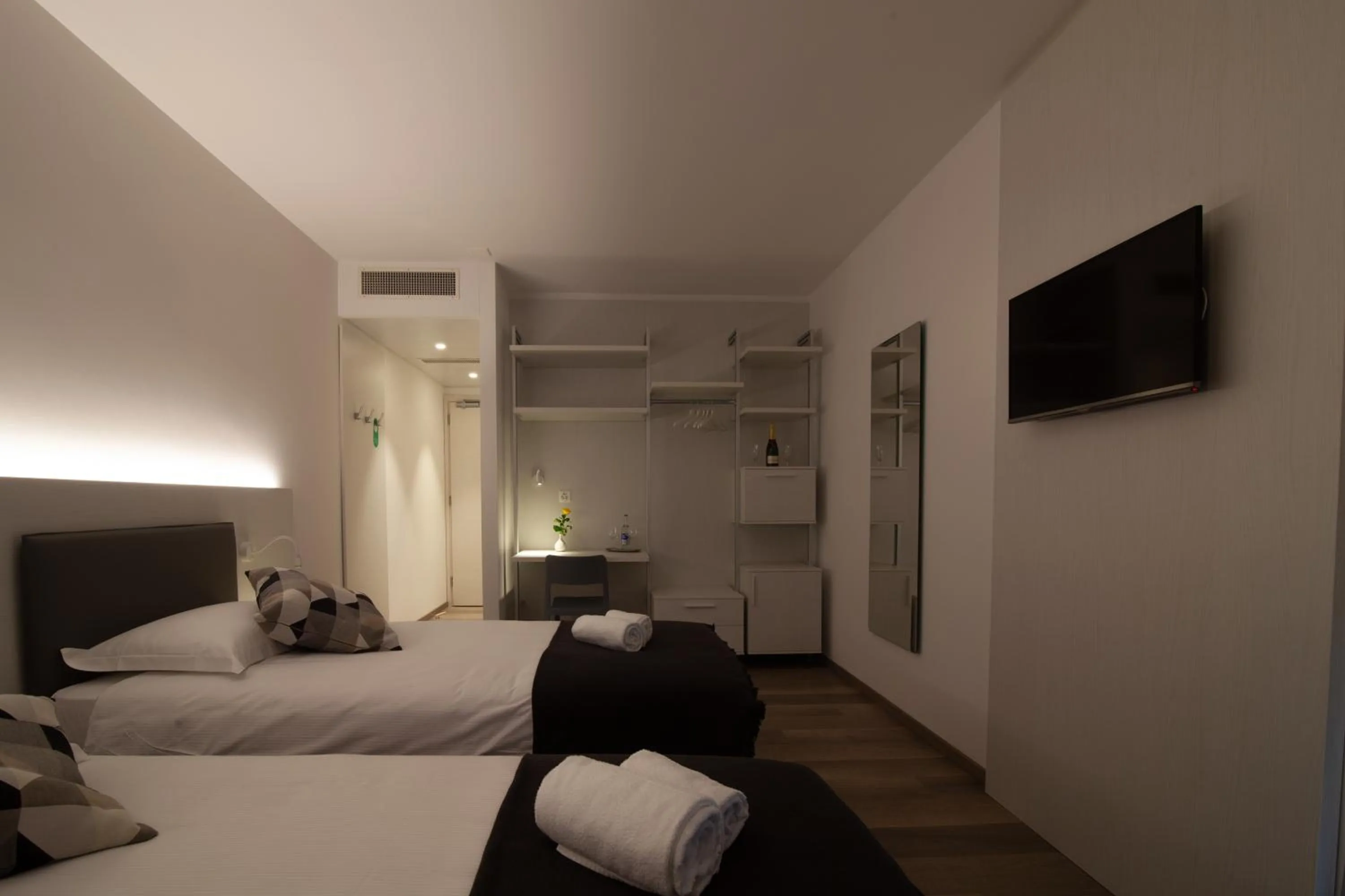 Photo of the whole room, Bed in Hotel Albergo Milano