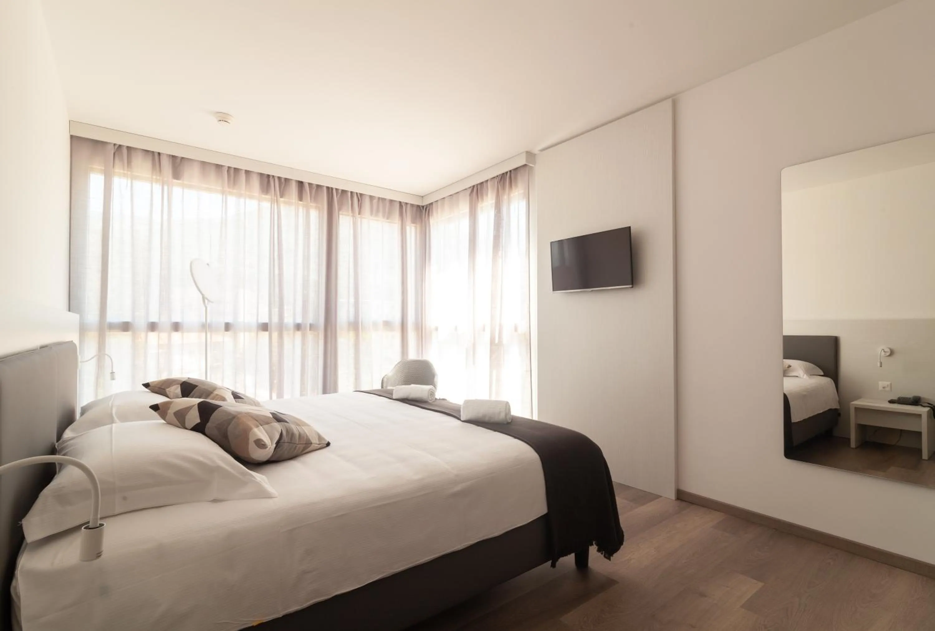 Photo of the whole room, Bed in Hotel Albergo Milano