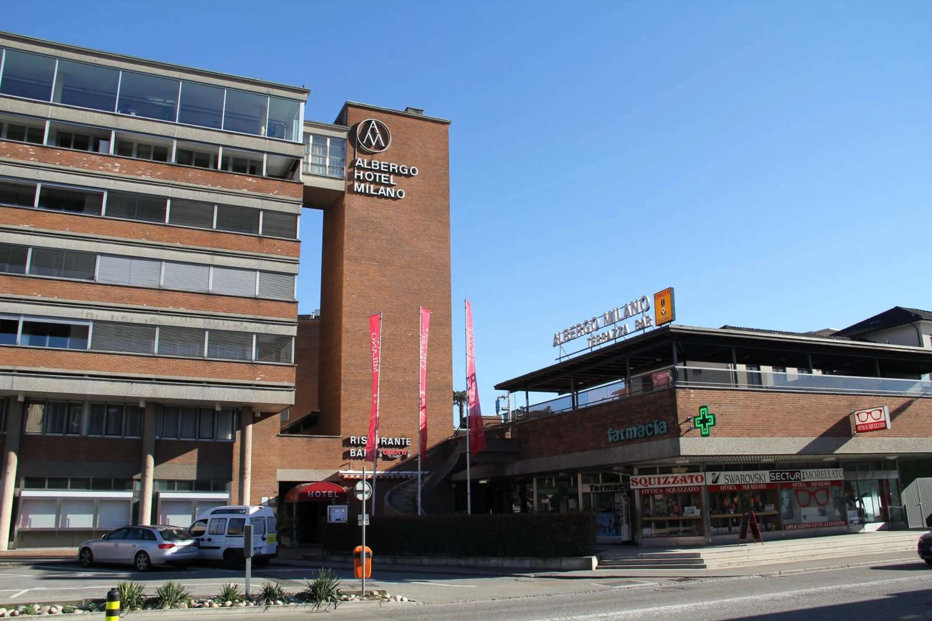 Property building in Hotel Albergo Milano