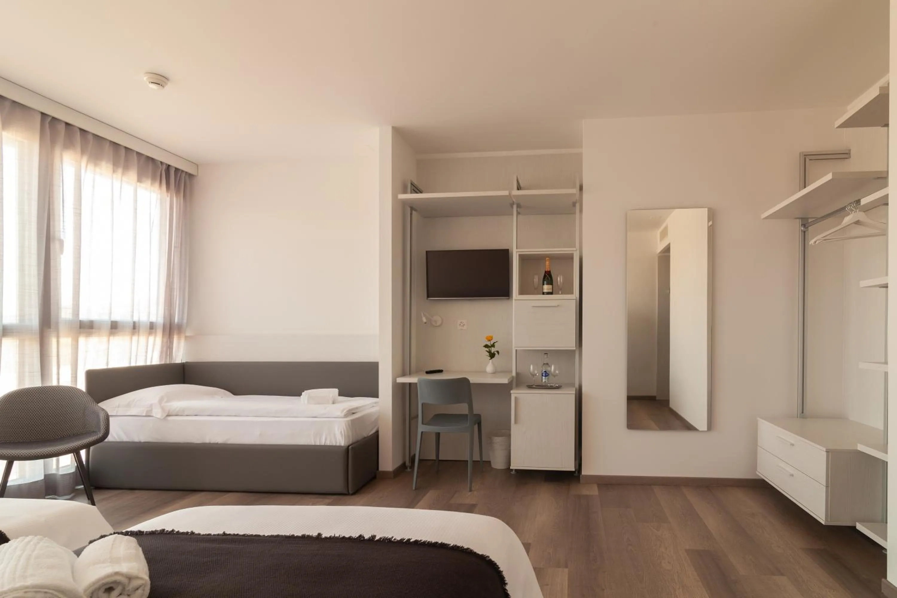 Photo of the whole room, Bed in Hotel Albergo Milano