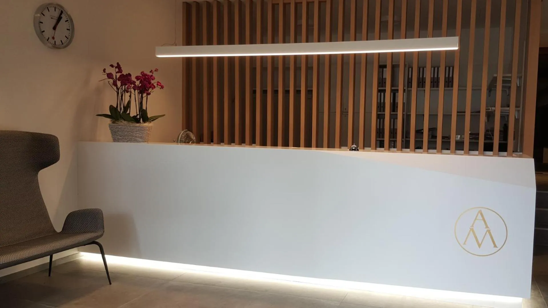 Lobby or reception in Hotel Albergo Milano