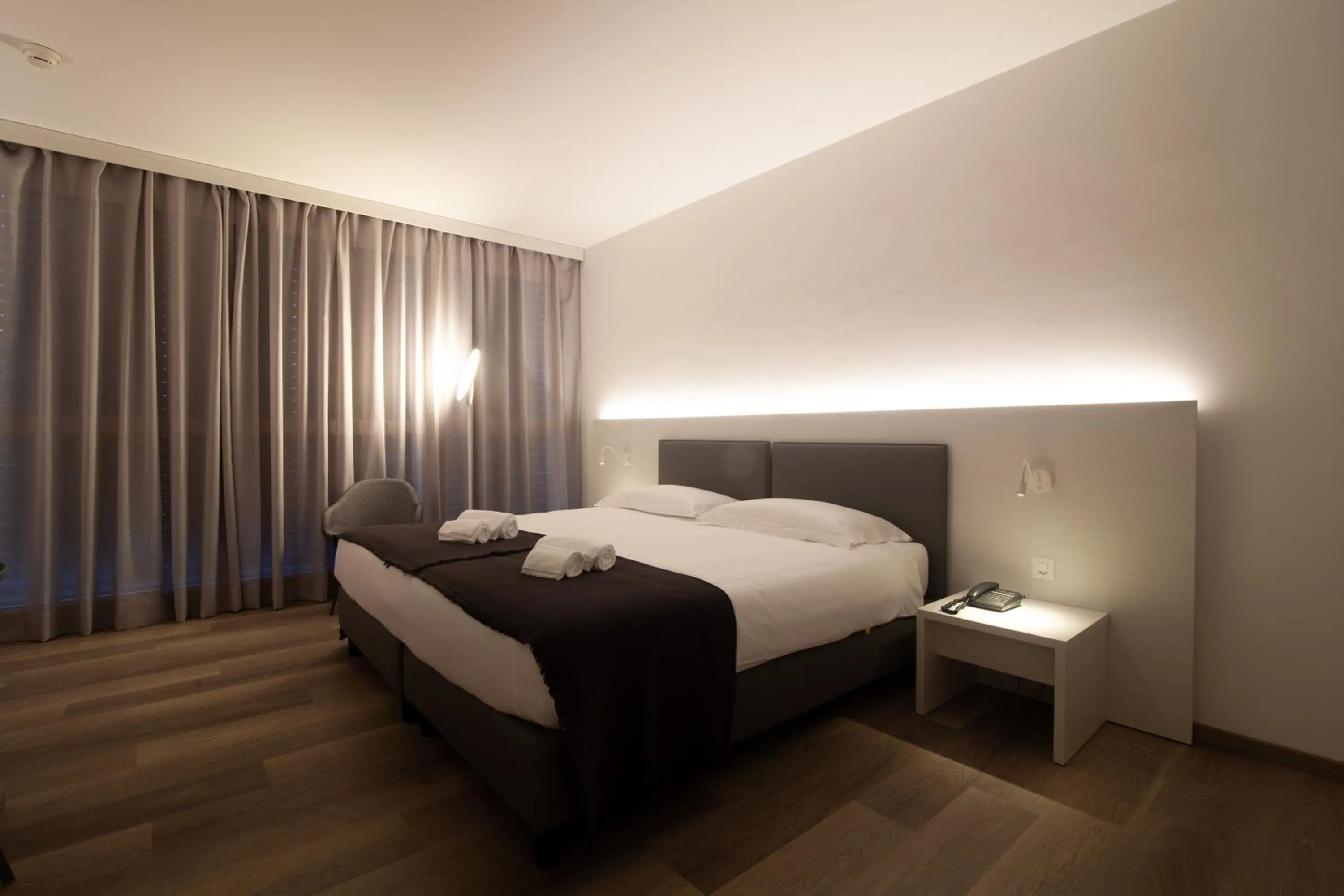Bed in Hotel Albergo Milano