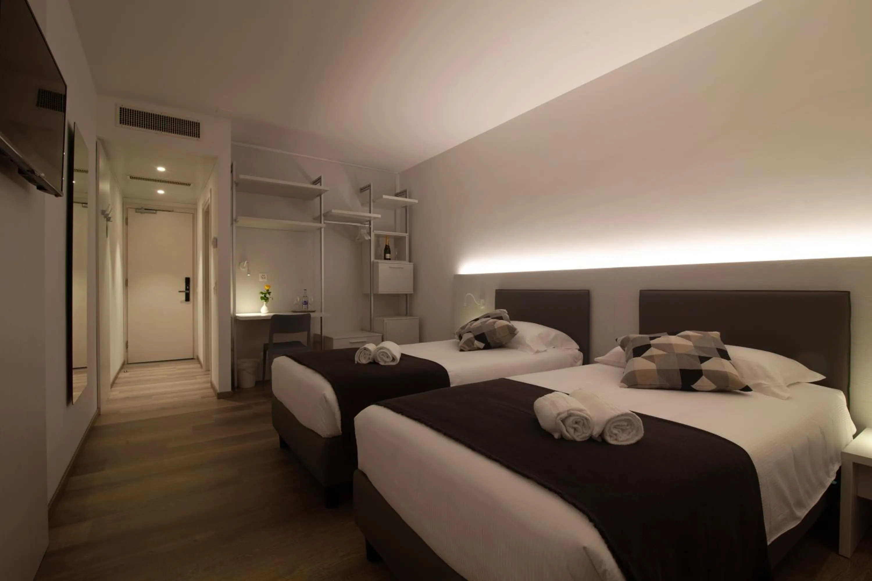 Photo of the whole room, Bed in Hotel Albergo Milano