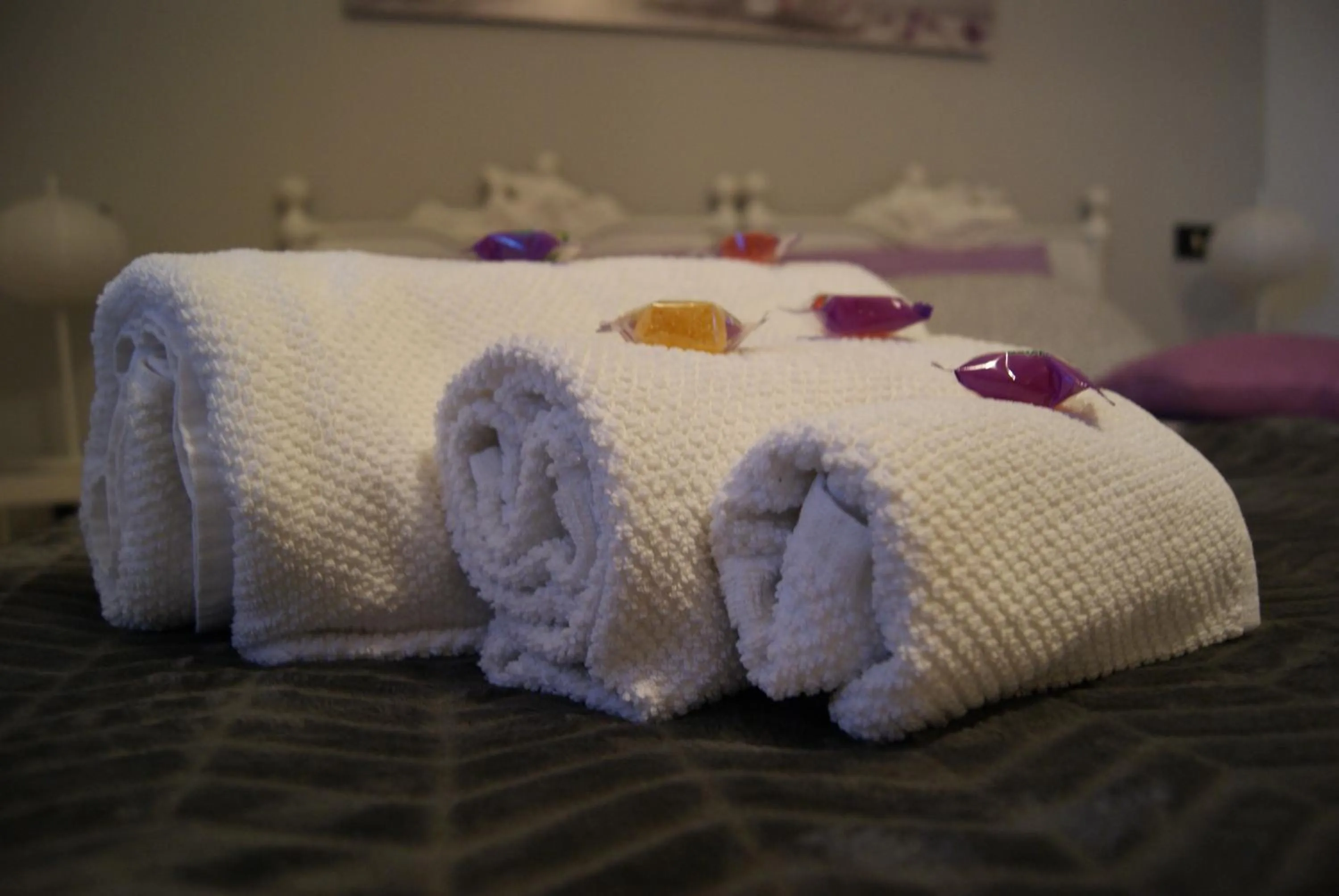 Decorative detail, Bed in Alma Nua