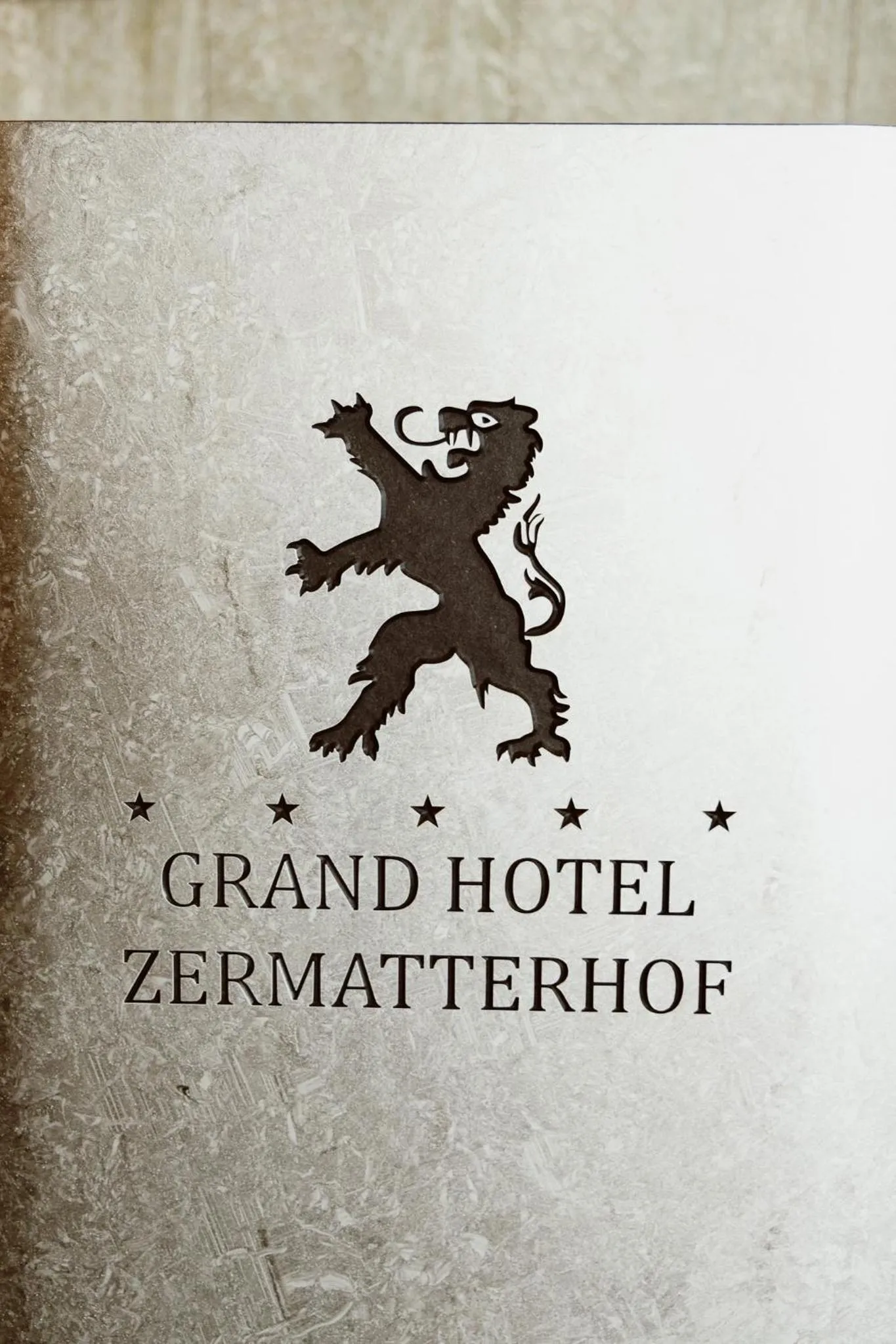 Property logo or sign in Grand Hotel Zermatterhof