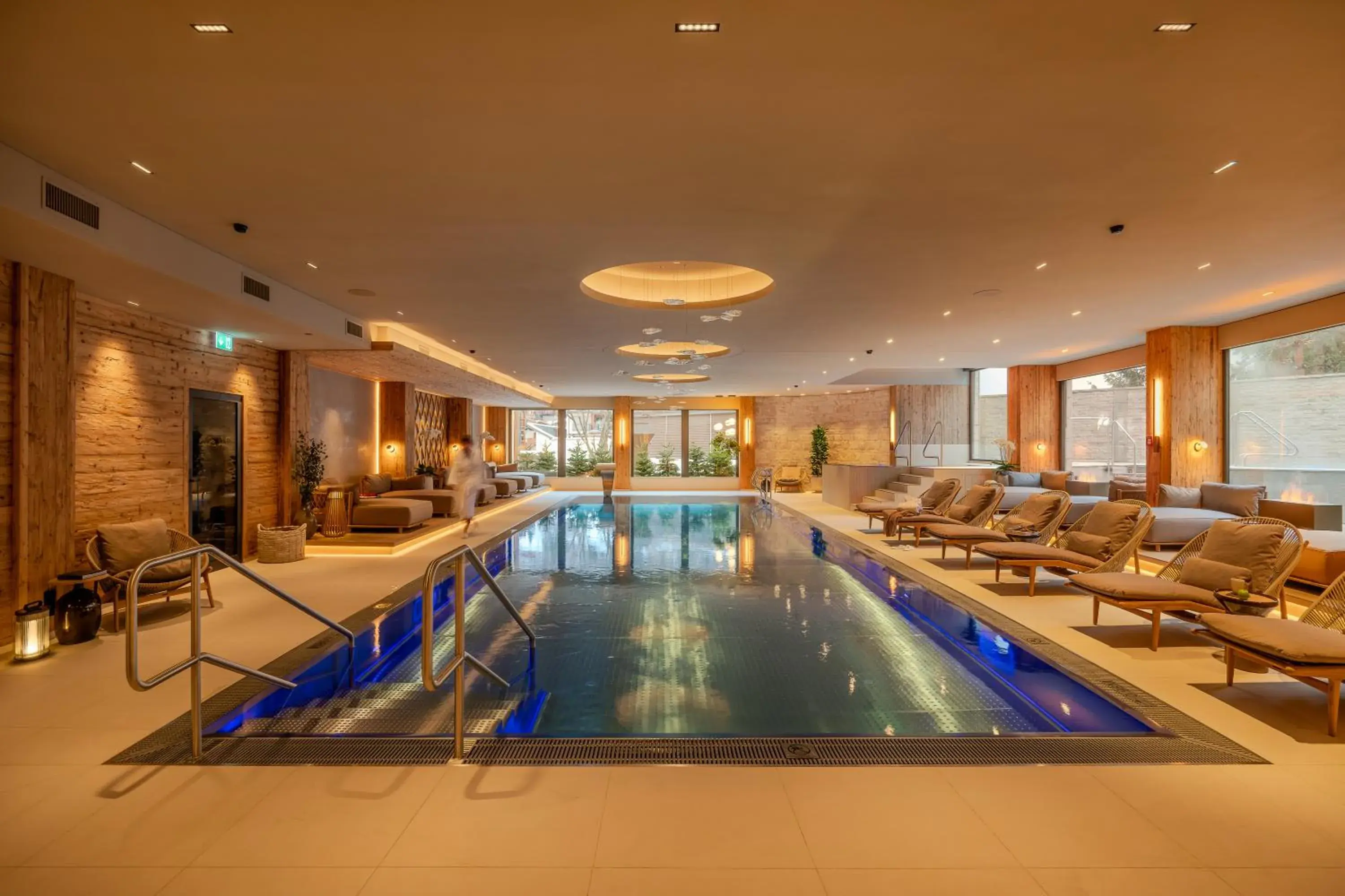 Spa and wellness centre/facilities in Grand Hotel Zermatterhof Spa and wellness centre/facilities in Grand Hotel Zermatterhof