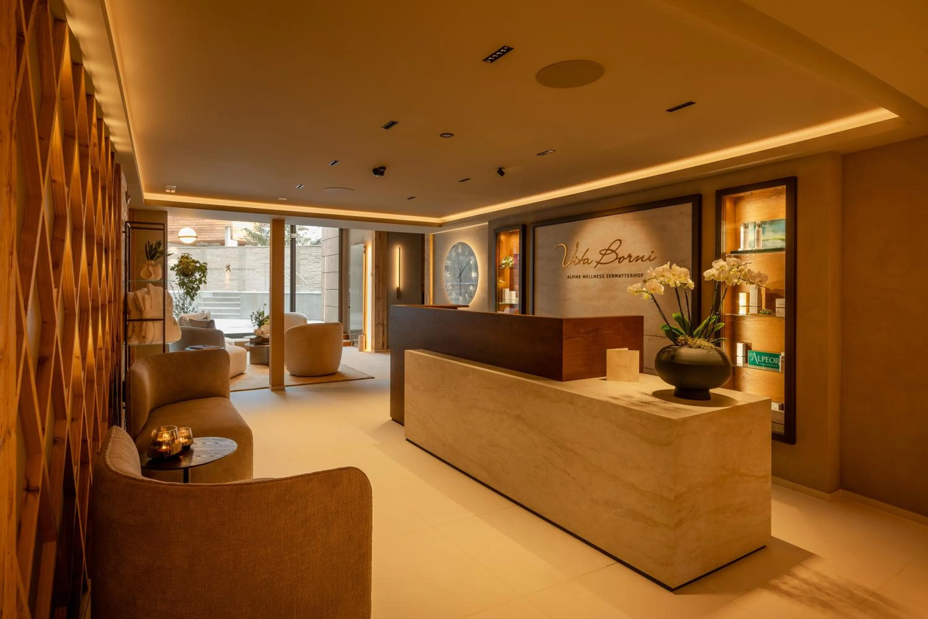 Spa and wellness centre/facilities in Grand Hotel Zermatterhof