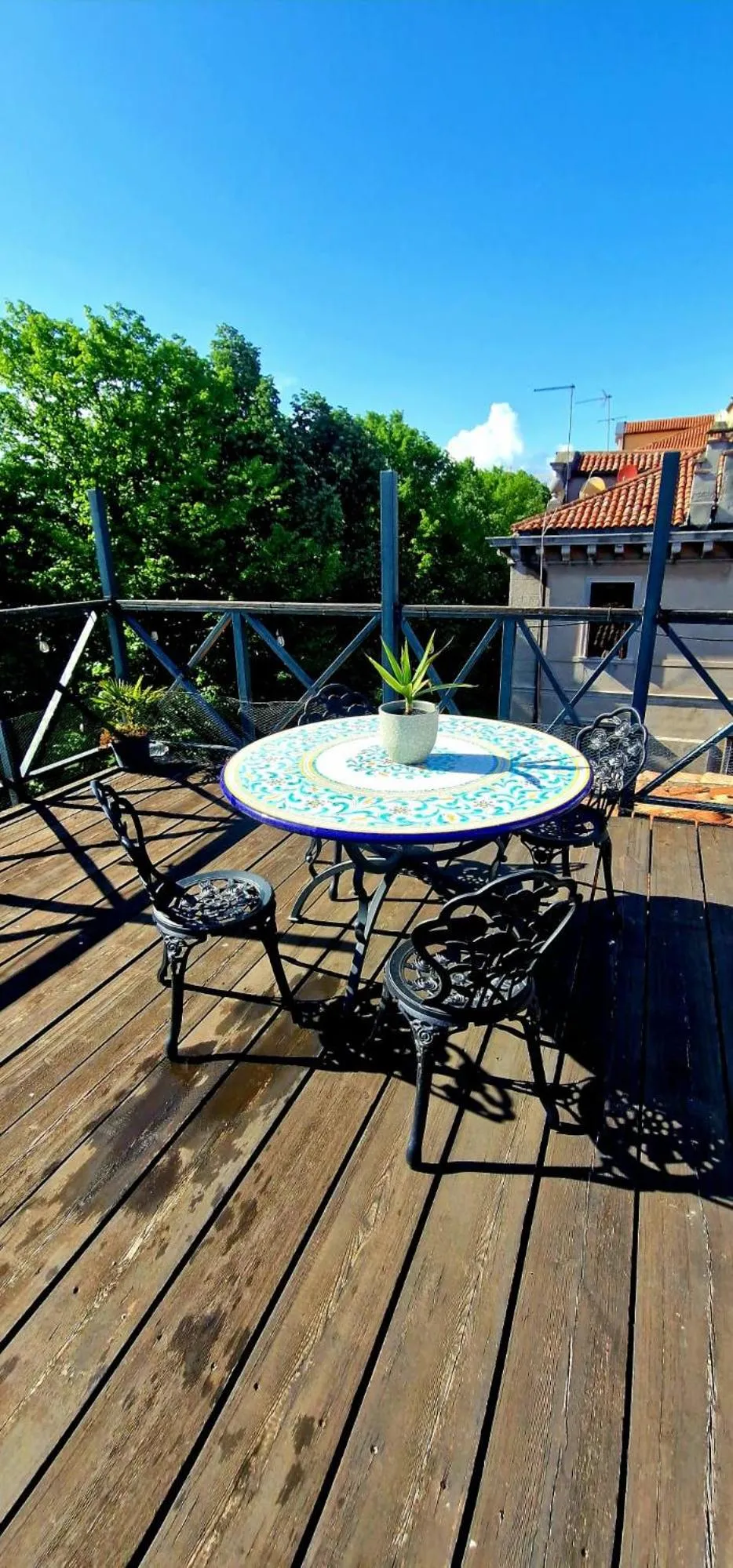 Balcony/Terrace in BB Venezia