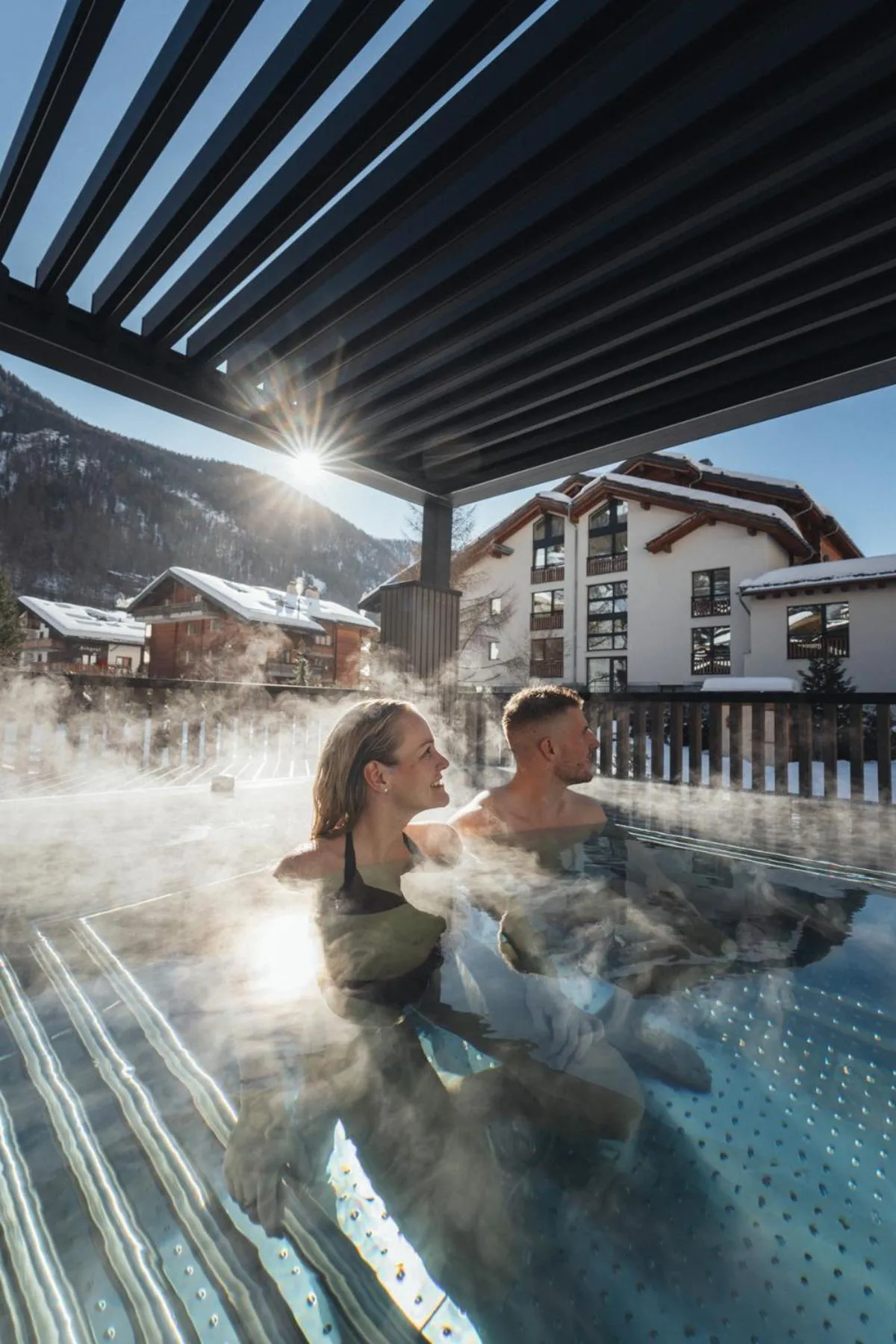 Pool view in Alpen Resort & Spa